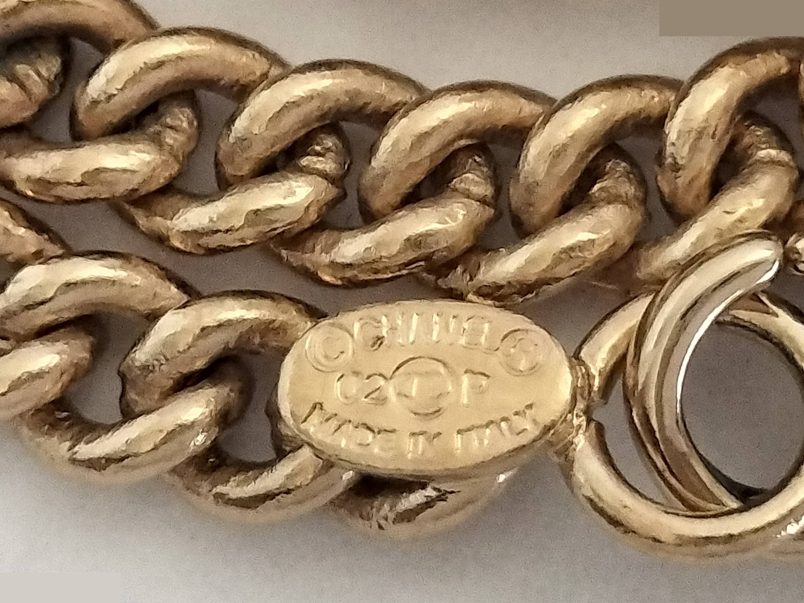 Coco Scissors Gold Necklace Chain Approx. 40cm — view 3