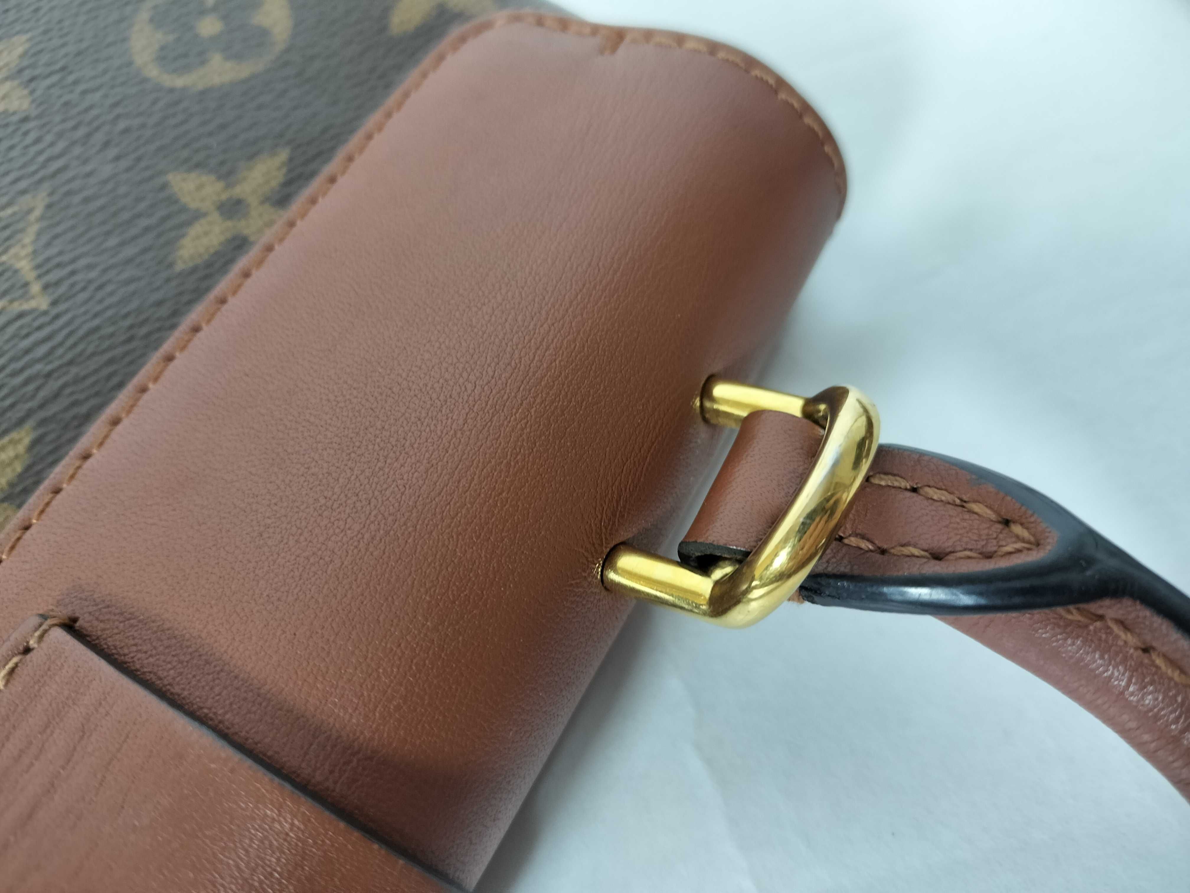 Monogram Louis Vuitton Monogram Caramel Lock BB Shoulder Bag — view 6