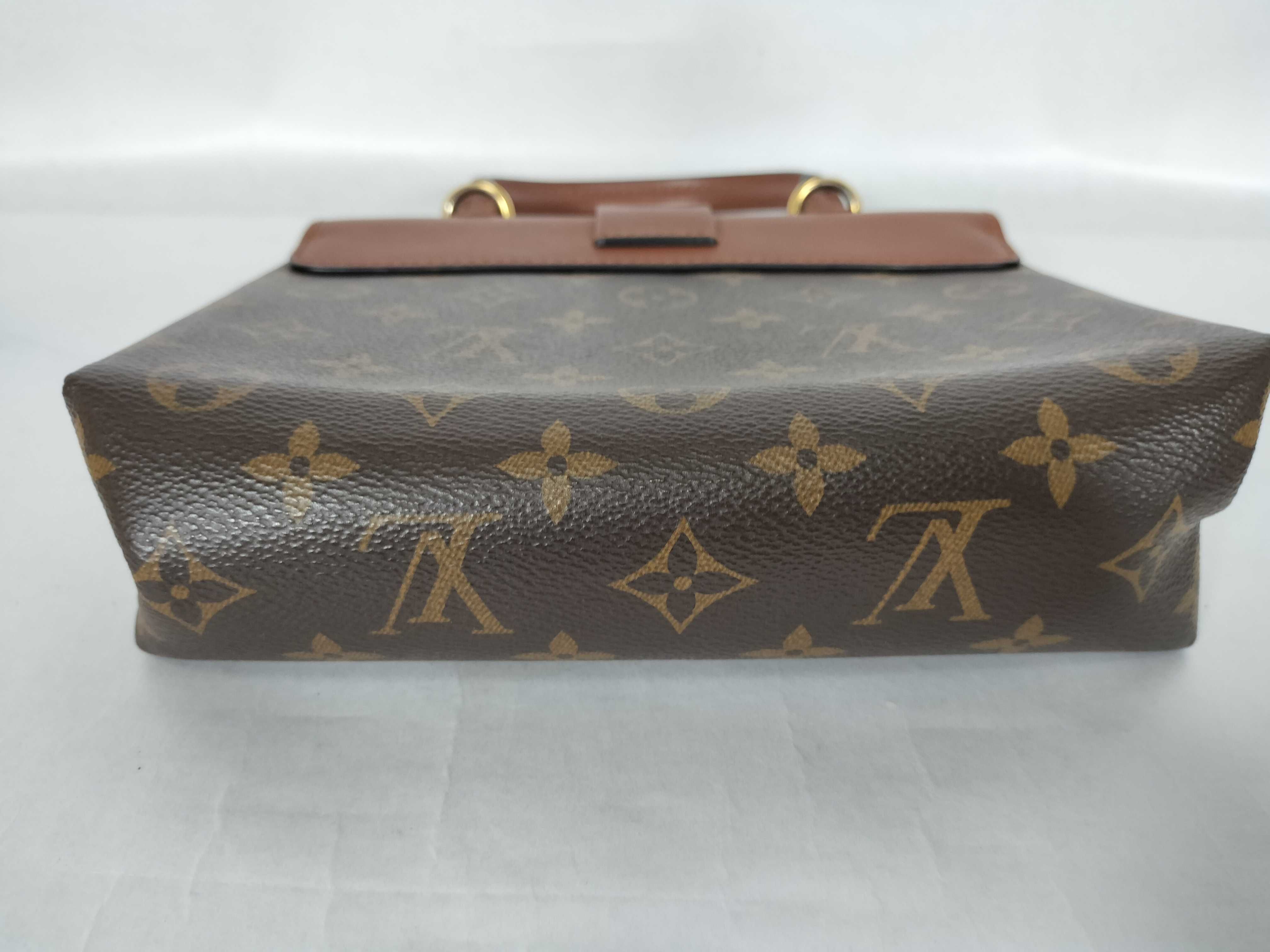 Monogram Louis Vuitton Monogram Caramel Lock BB Shoulder Bag — view 8
