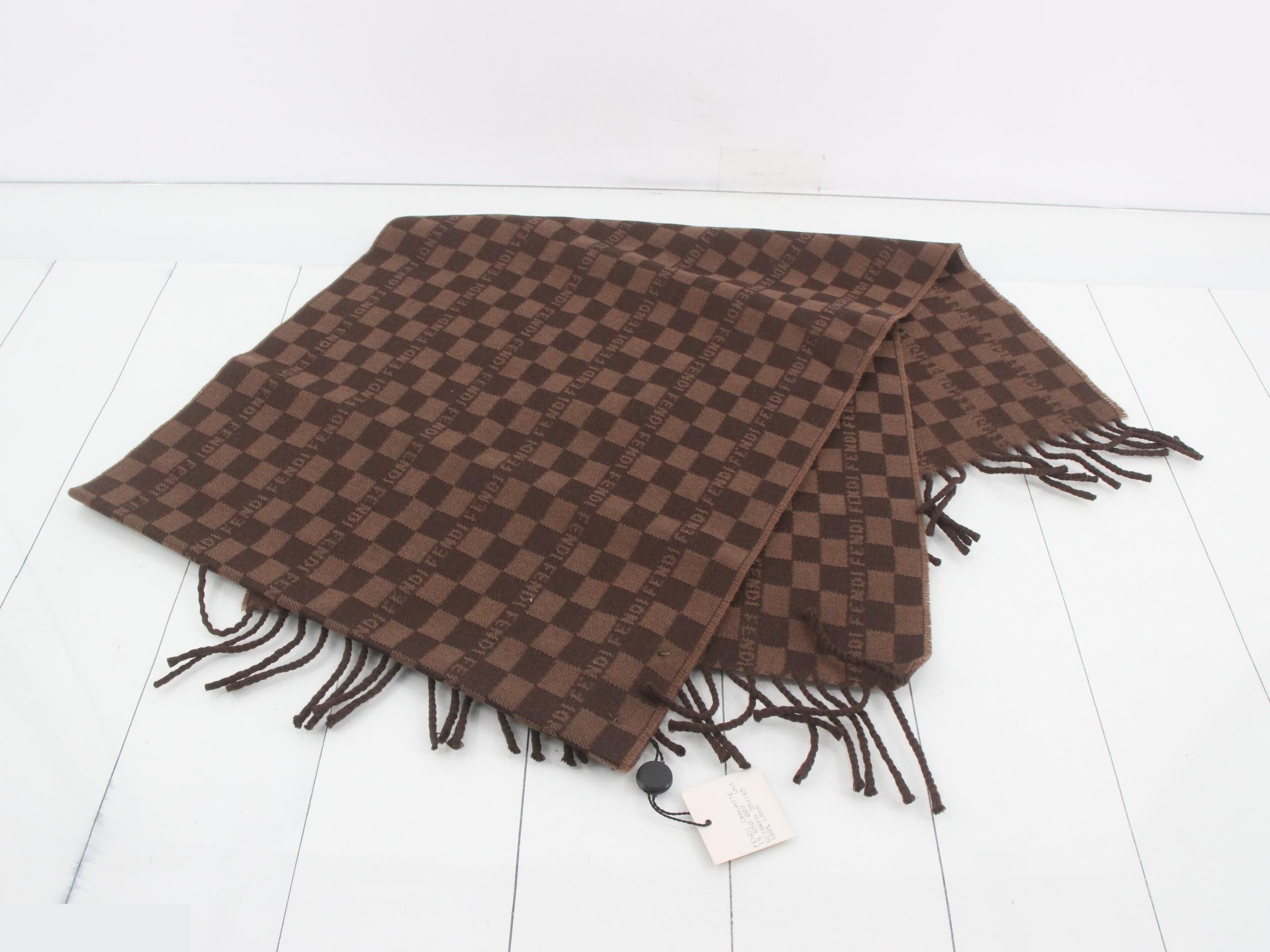 Zucca x Fendi scarf with tags — view 3