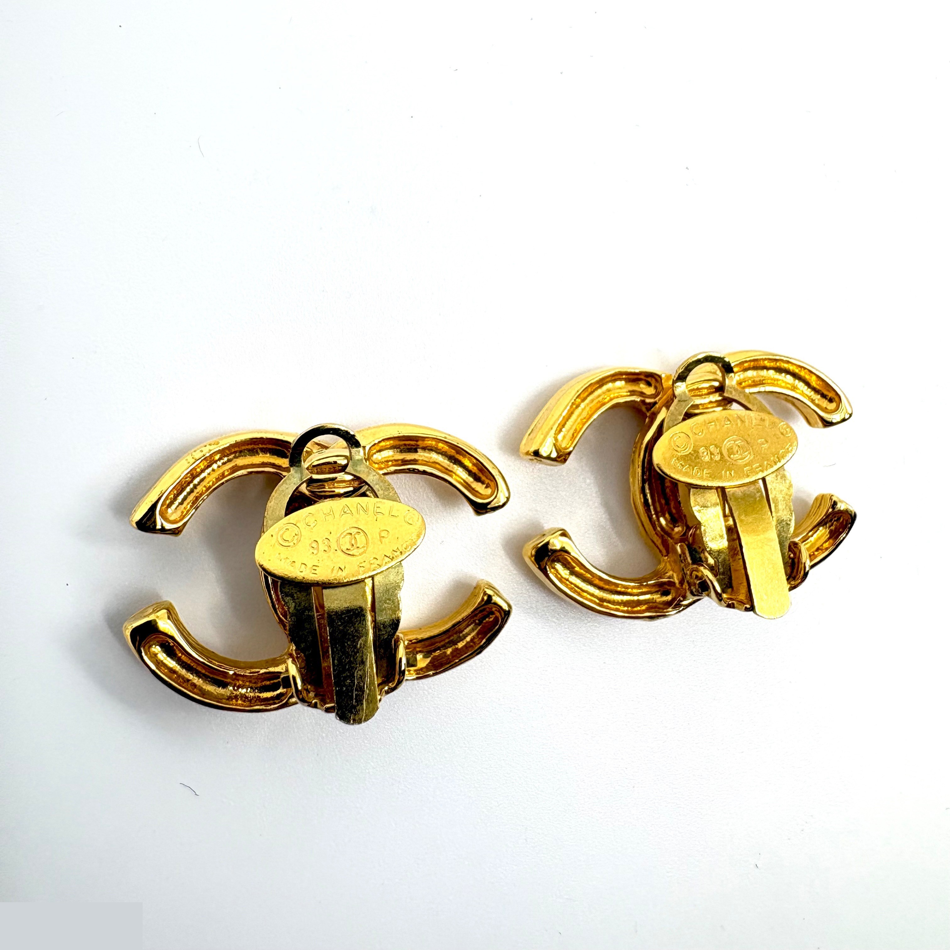 Coco Mark (precious metal) earrings 93P — view 2