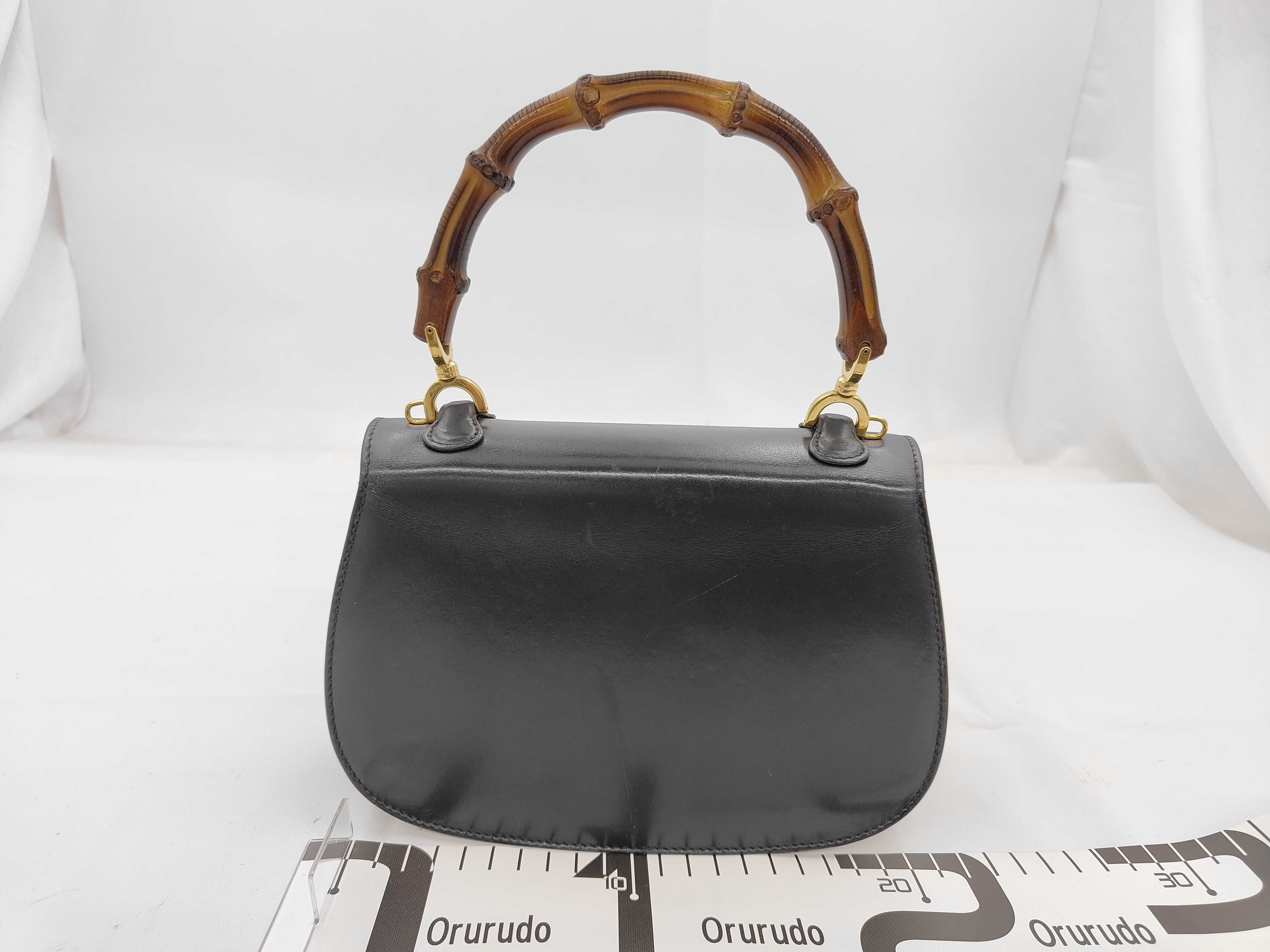Bamboo Black Handbag — view 2