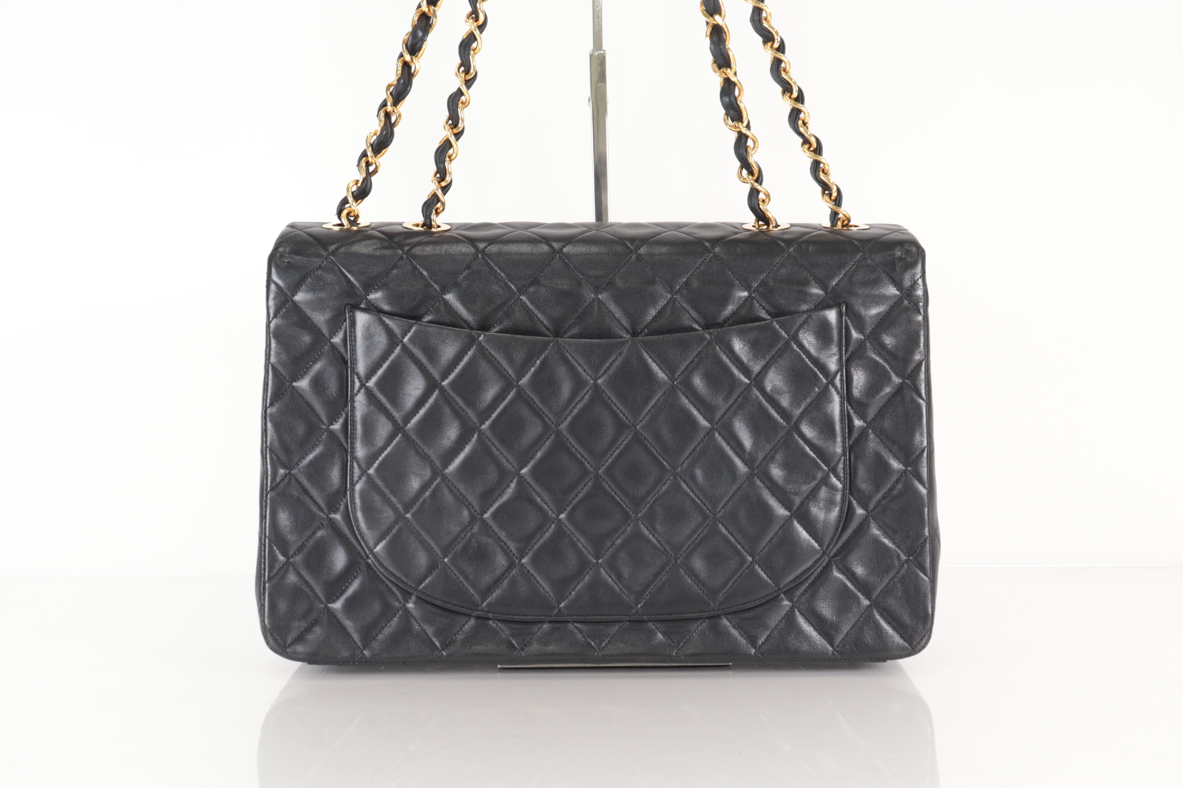 Large Mat Lamb Chain Shoulder Bag (Series 2) — view 3