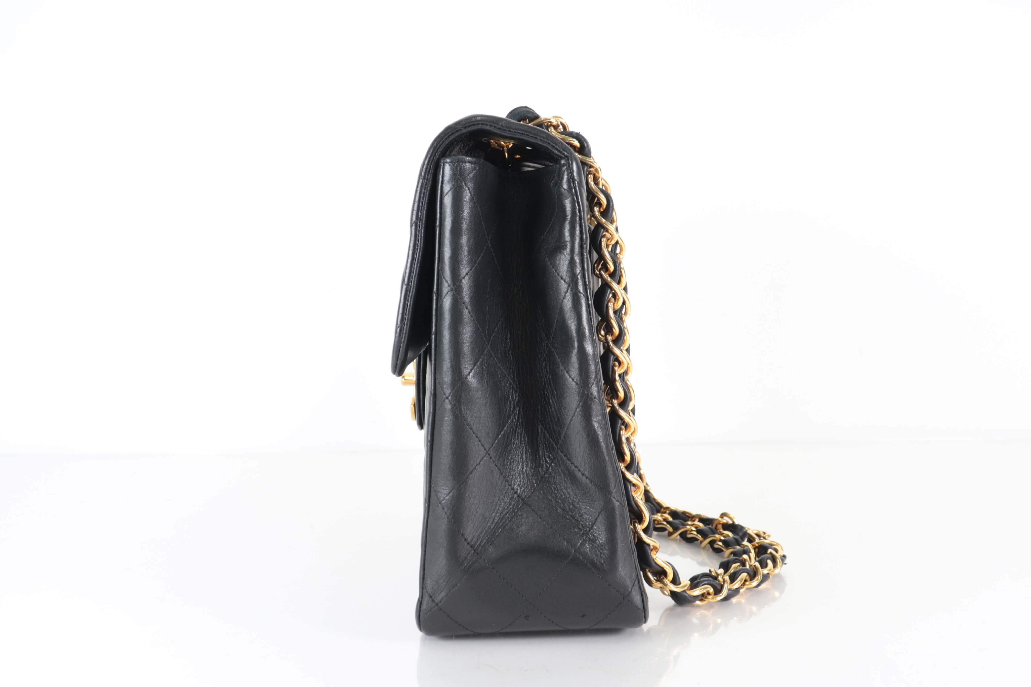 Large Mat Lamb Chain Shoulder Bag (Series 2) — view 5