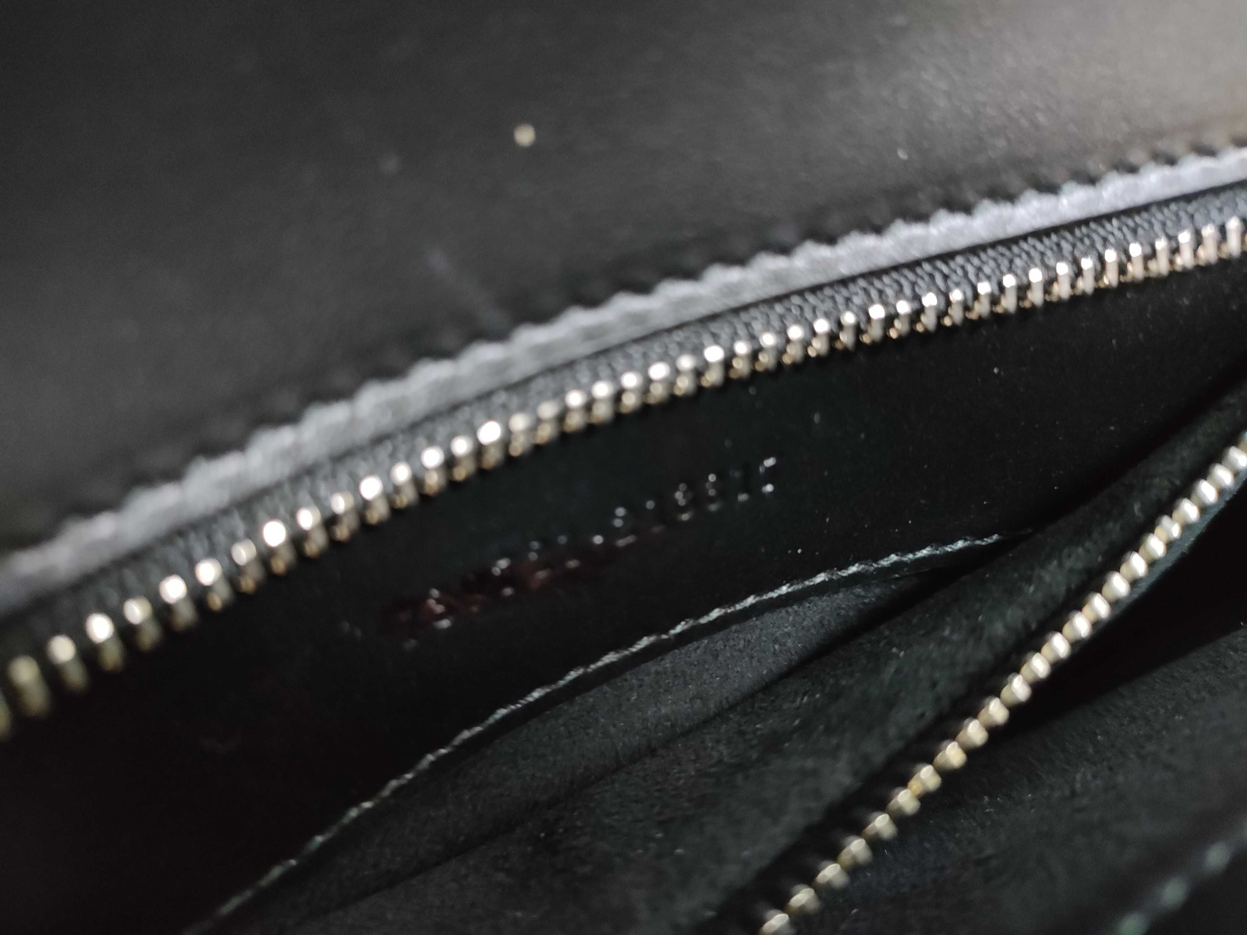 Shoulder Bag 739721 Black Leather Double G Shoulder Bag — view 10