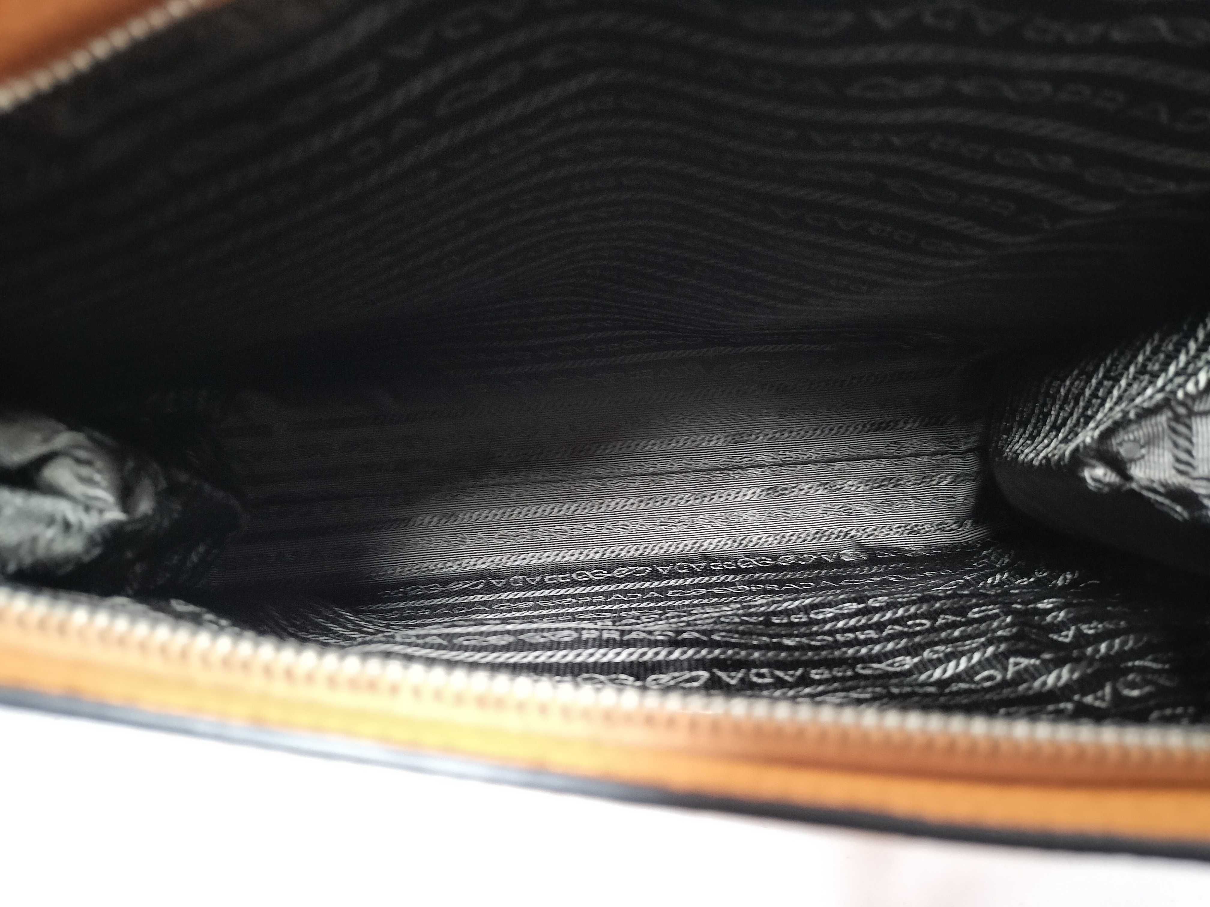 Leather Tote Bag Orange Tote Bag — view 9