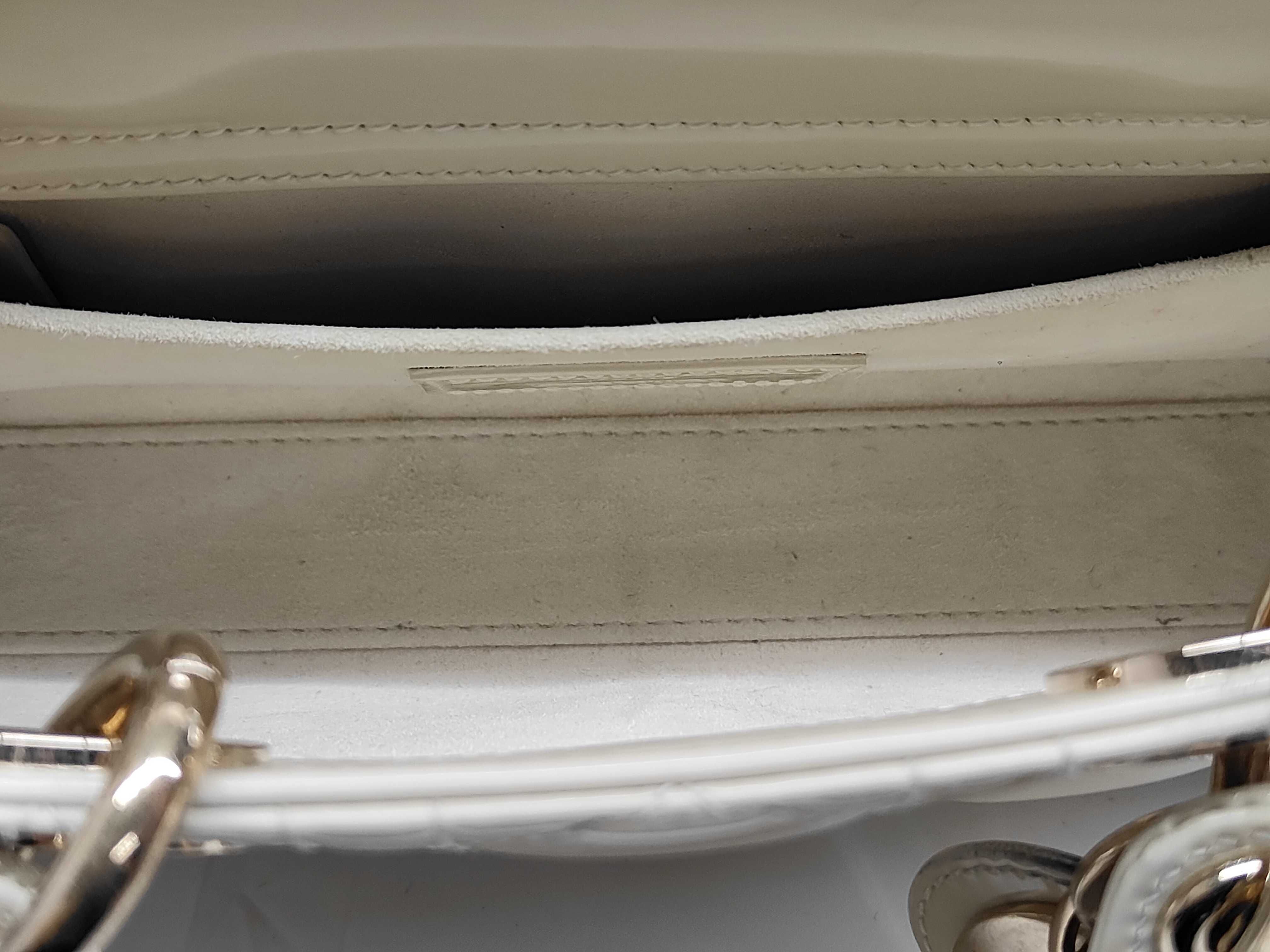 Christian Lady D Joy Cannage Gold Hardware 2-way Handbag Shoulder Bag Handbag — view 11
