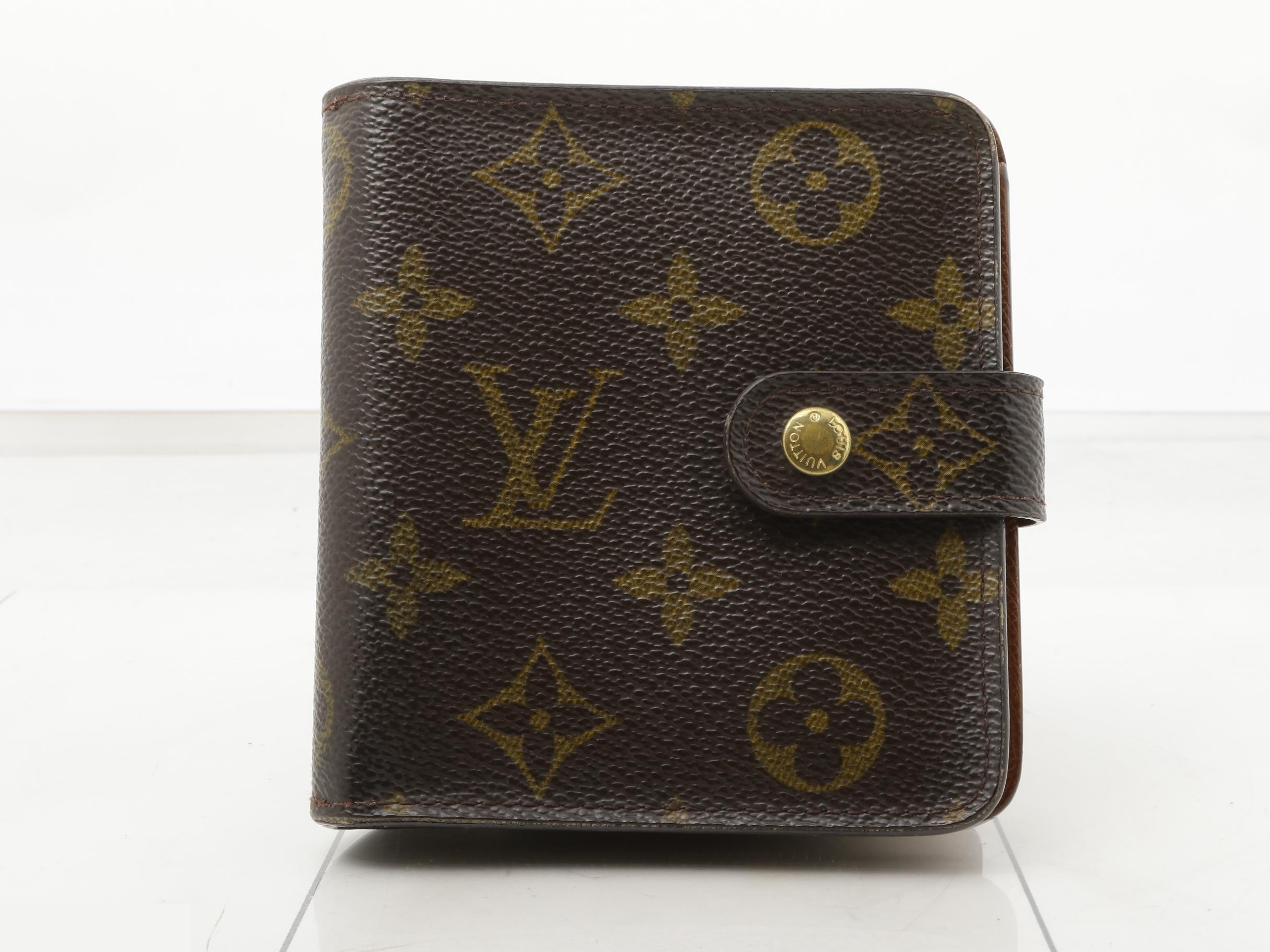 Monogram folding wallet