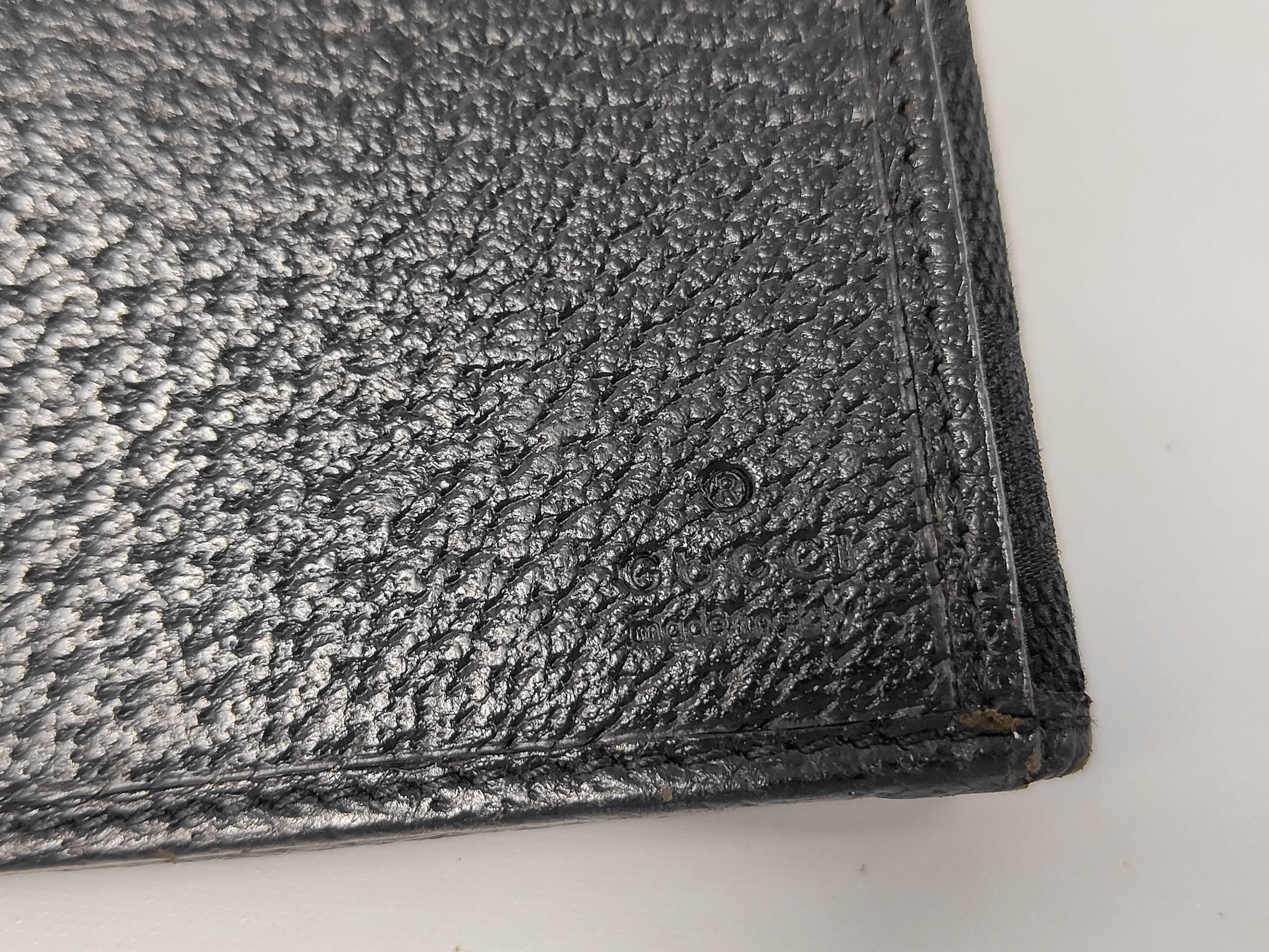 GG Canvas Long Wallet, Black, 112715 — view 8