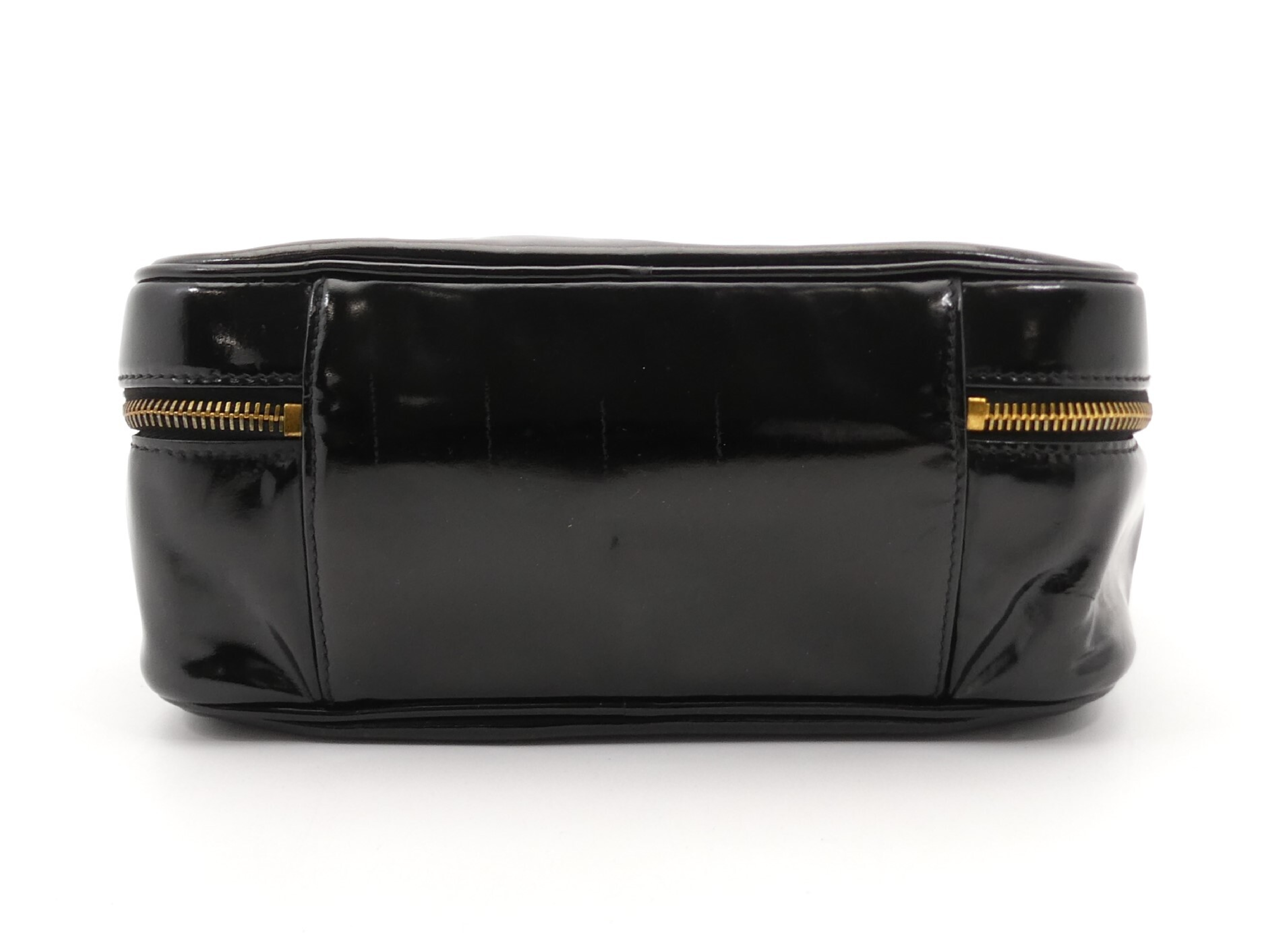 Large Coco Mark Enamel Vanity Bag — view 5