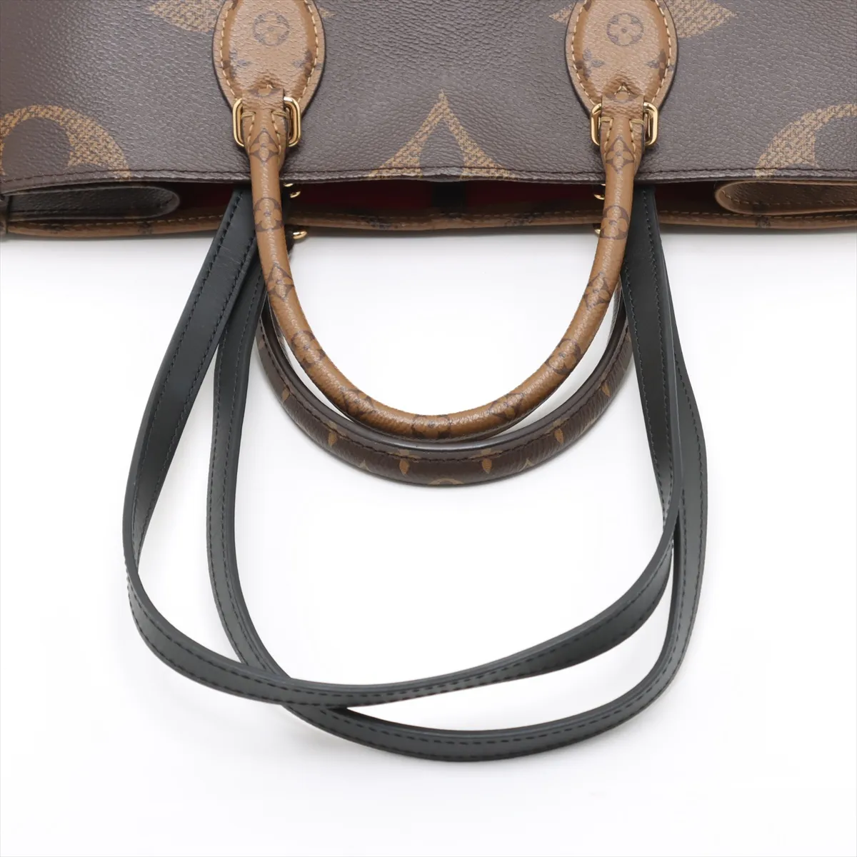 Giant Monogram Reverse On the Go MM M45321 FL2270 Brown RFID reaction available — view 5