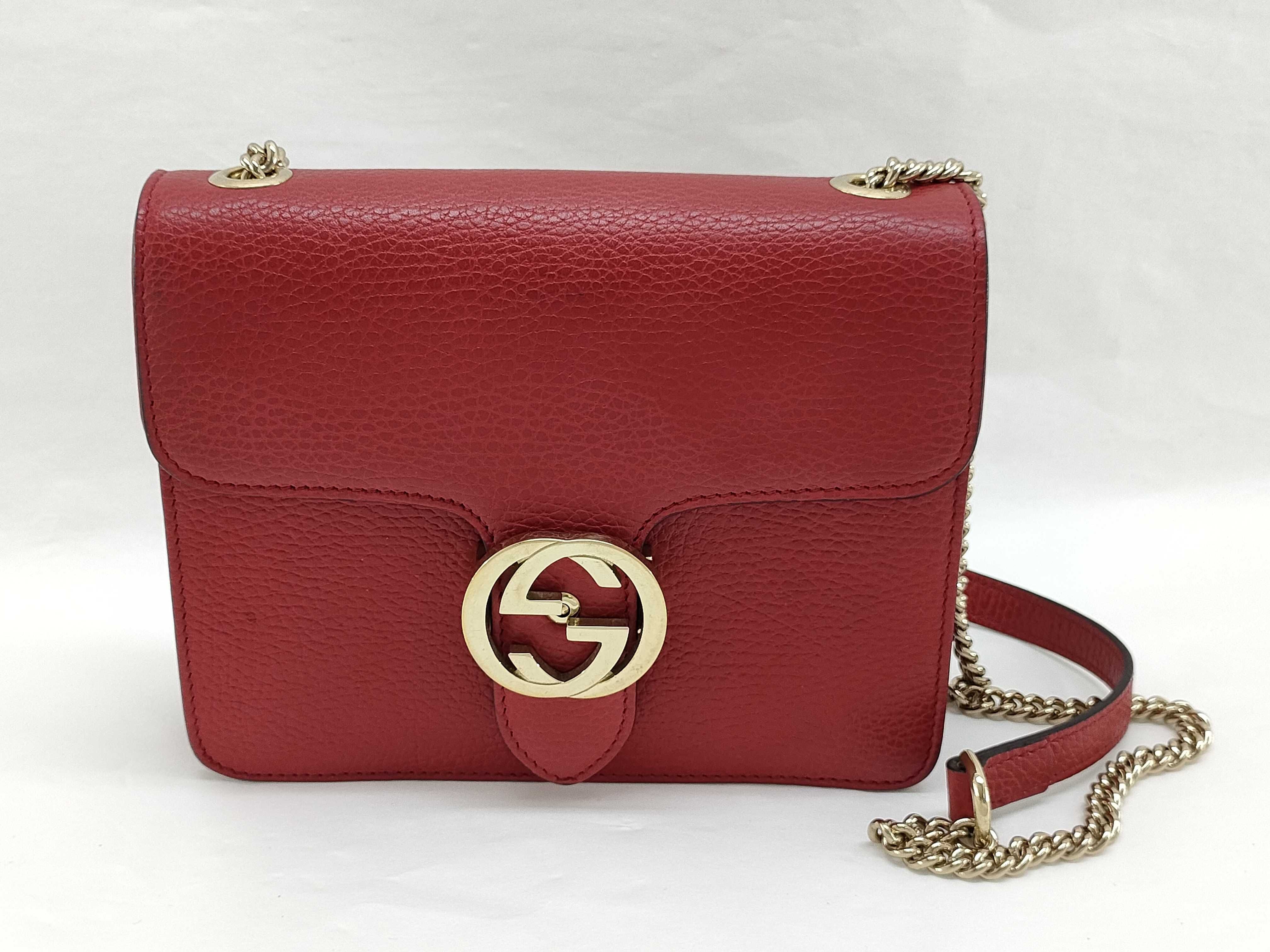 Interlocking Mini Tote Women's GG Supreme Canvas Handbag Shoulder Bag