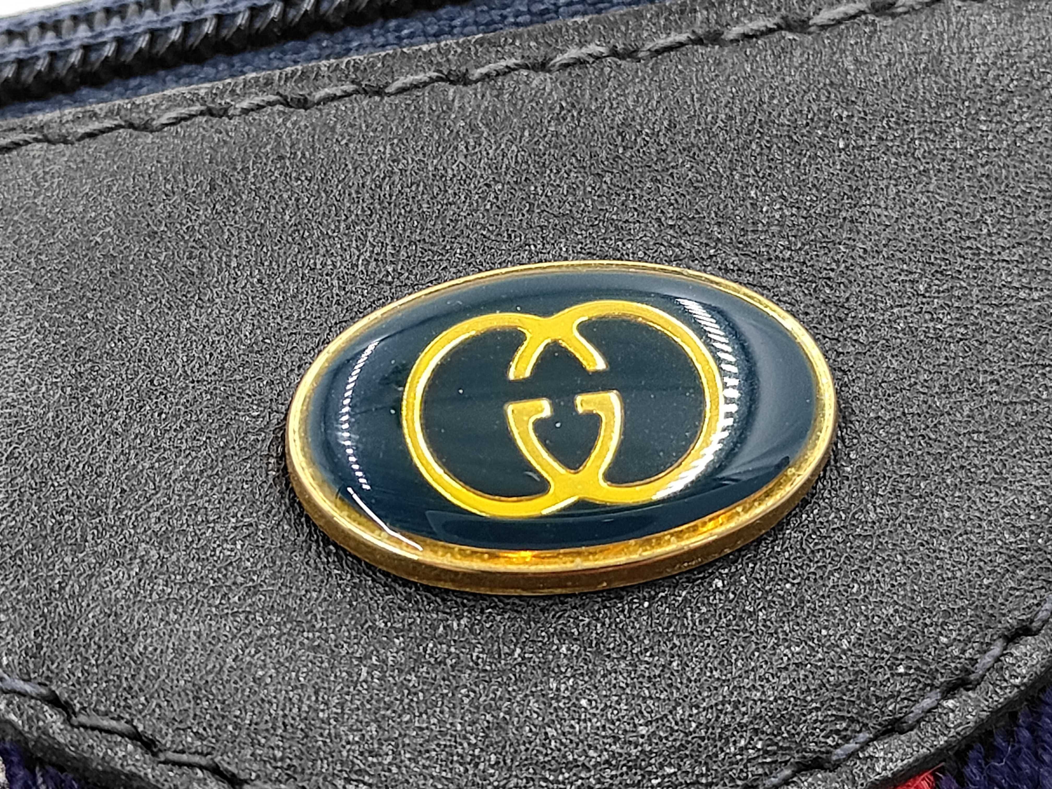 Old GG Supreme Sherry Mini Boston Bag Handbag — view 7
