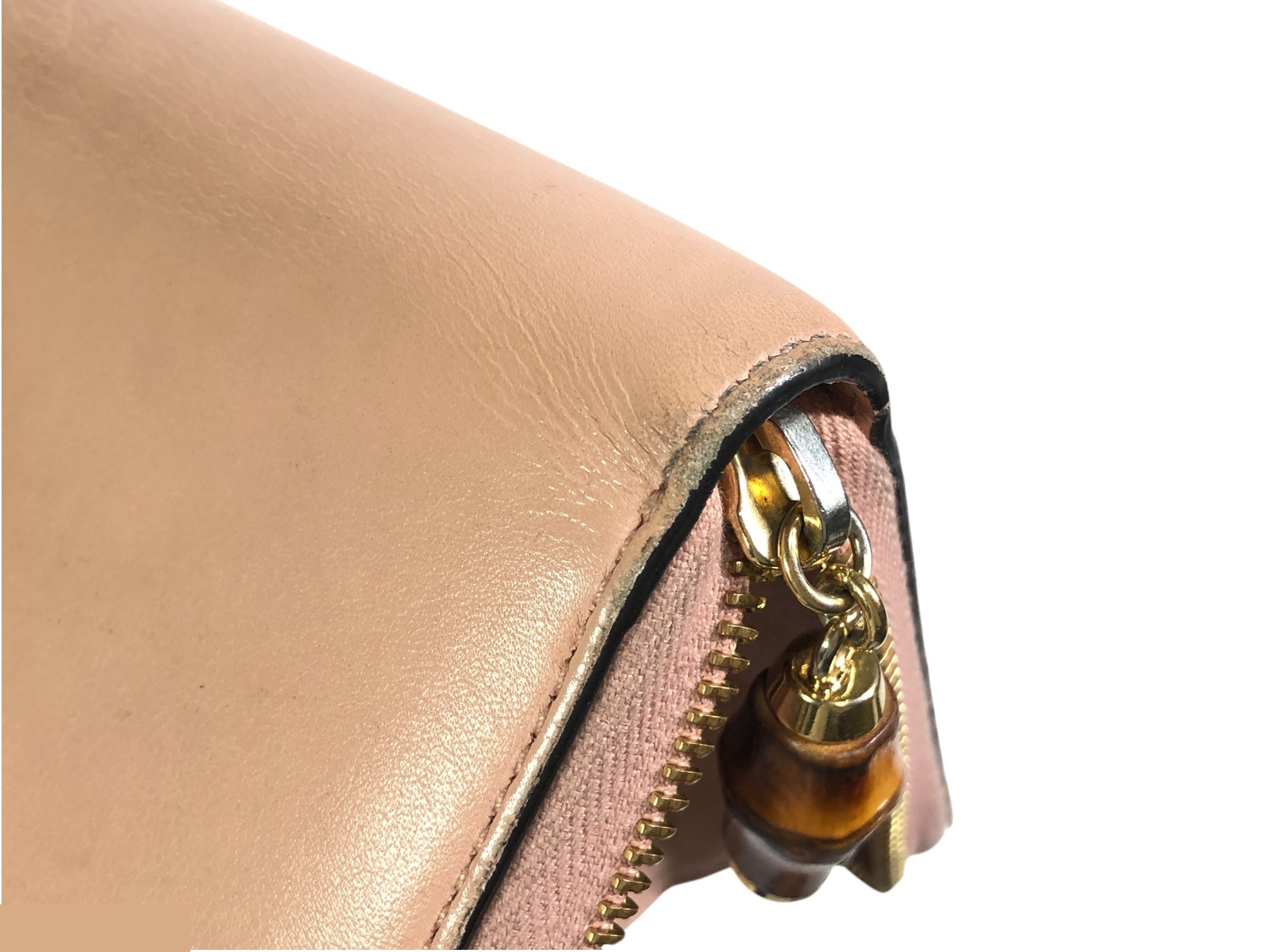 Bamboo Long Wallet with Logo, 453158 — view 12