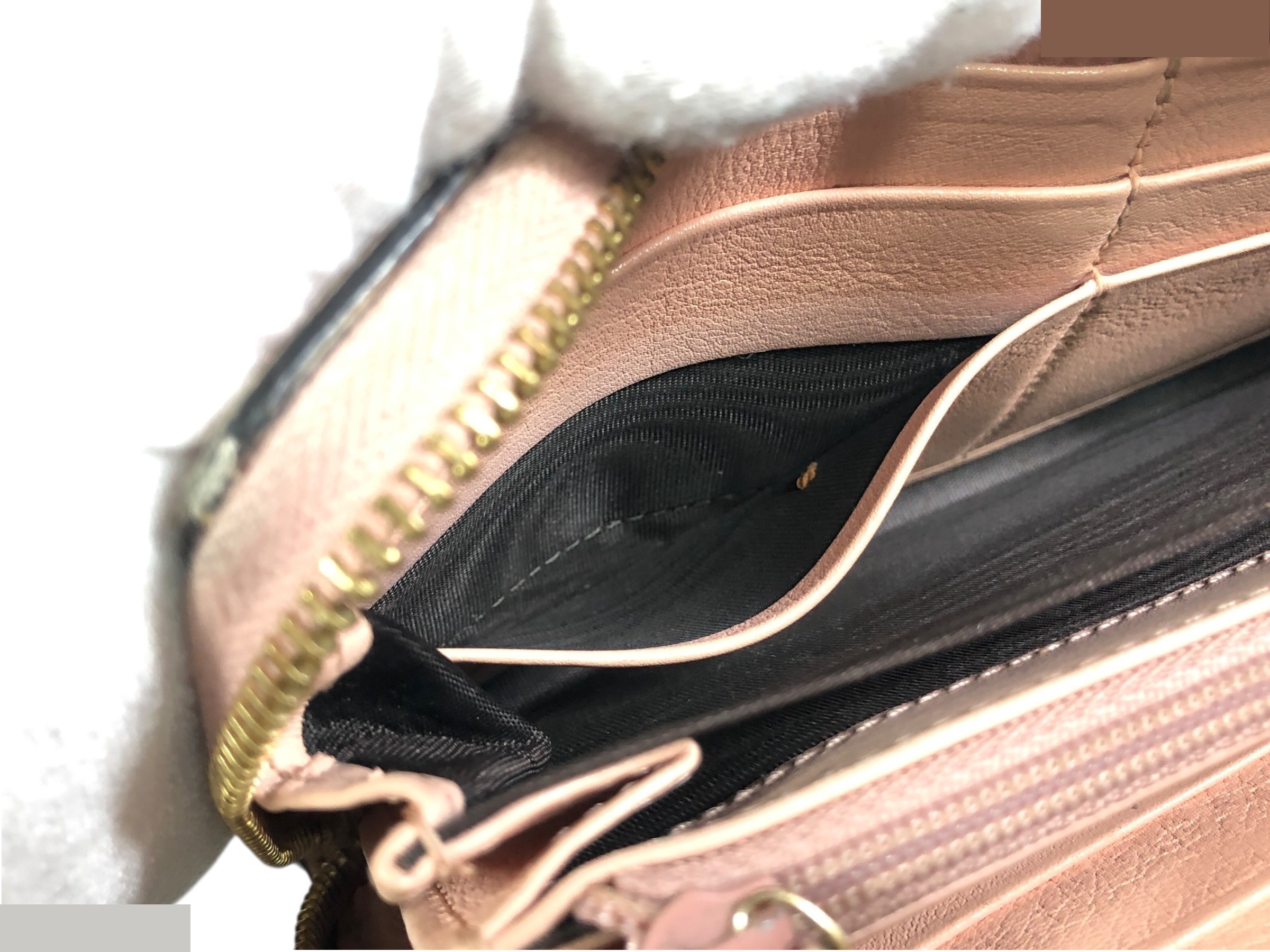 Bamboo Long Wallet with Logo, 453158 — view 6
