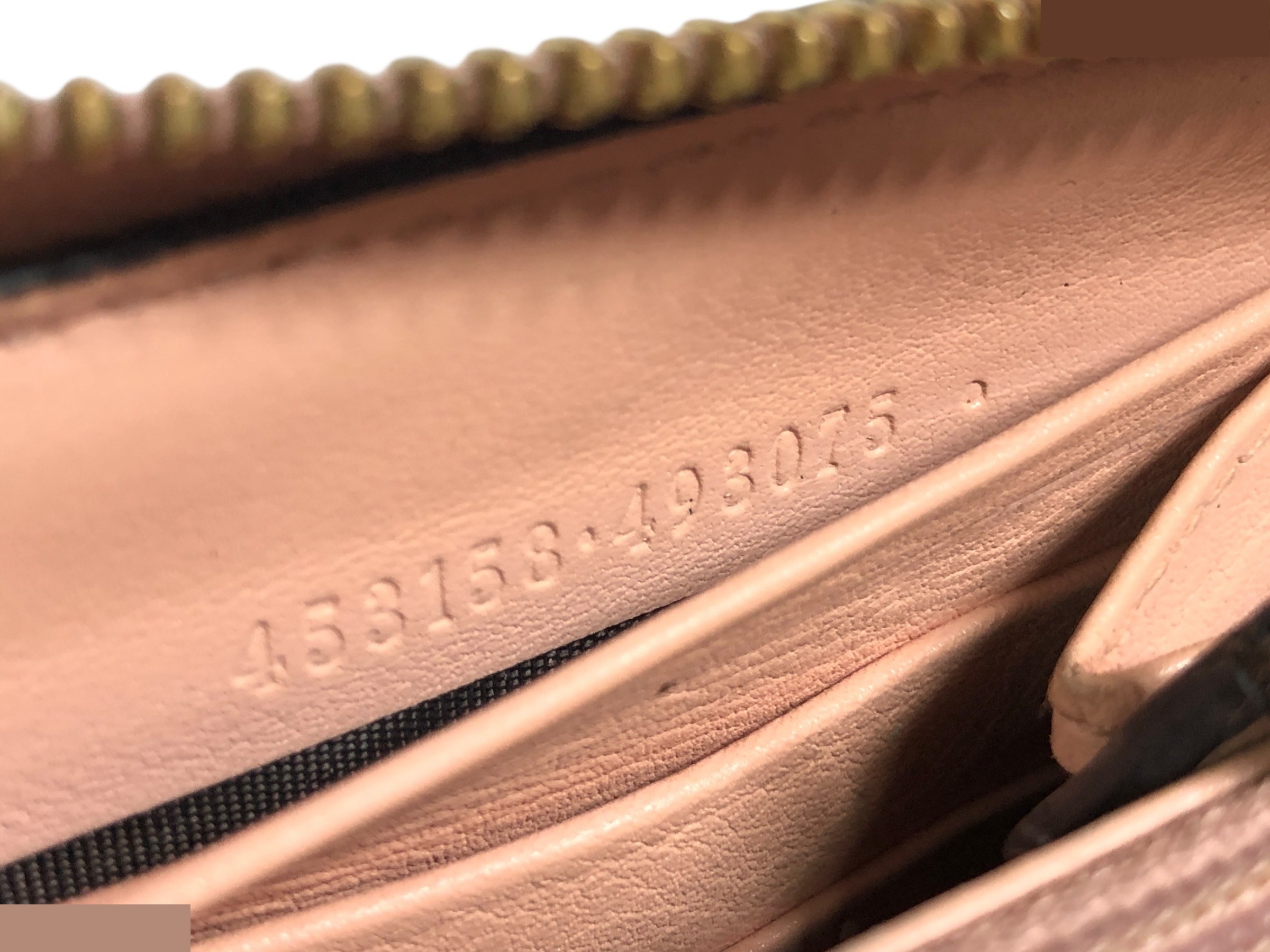 Bamboo Long Wallet with Logo, 453158 — view 8