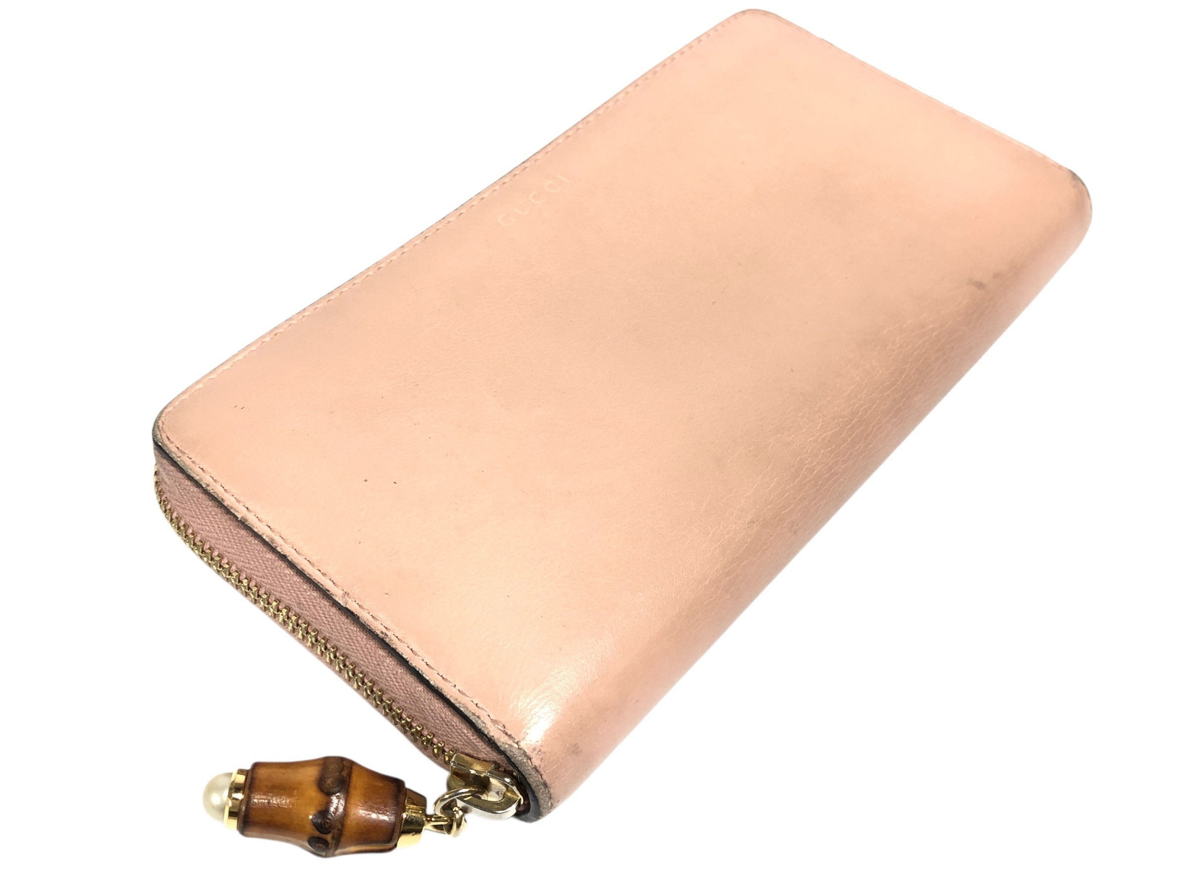 Bamboo Long Wallet with Logo, 453158 — view 10