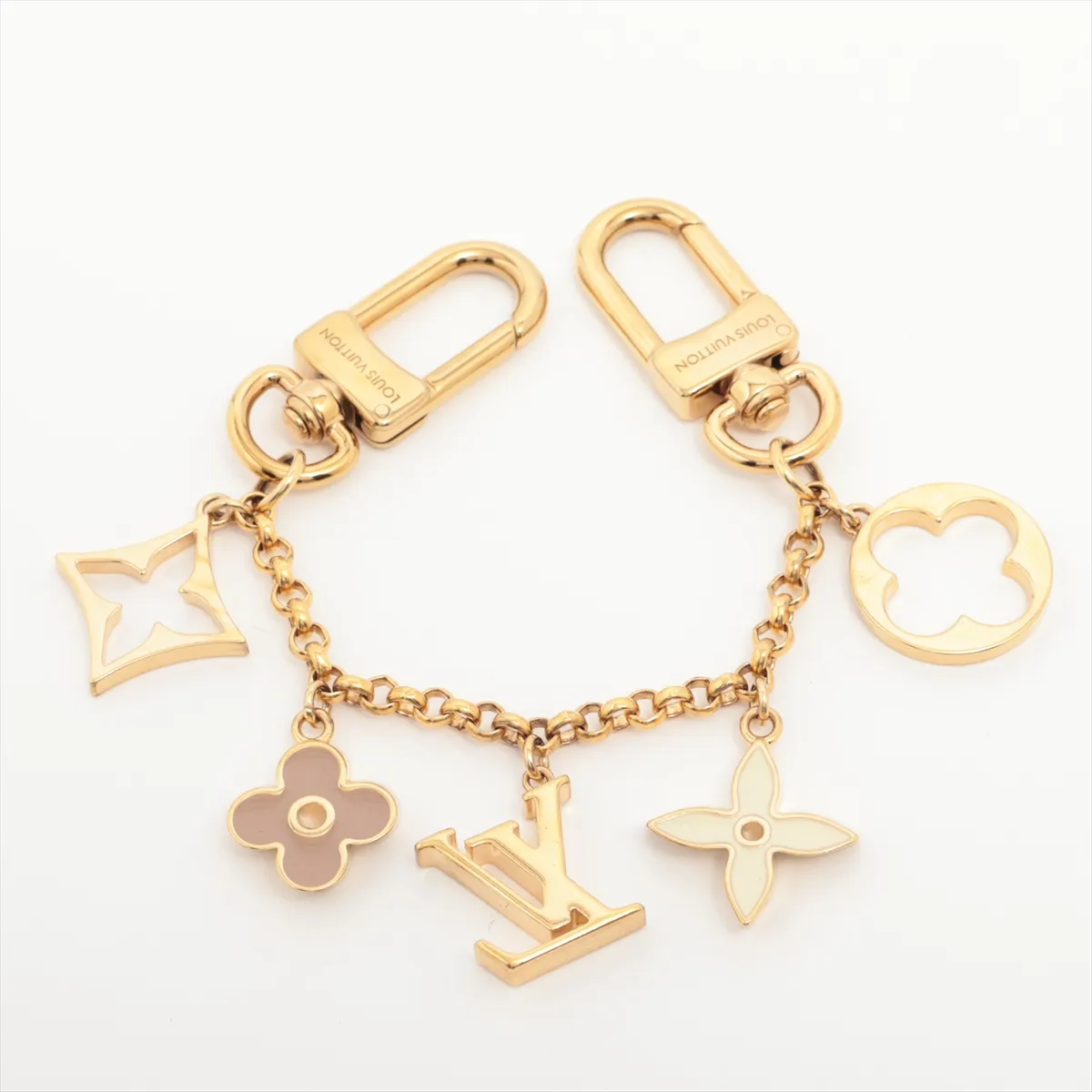M01413 Fleur de Monogram DI1255 Charm GP Gold — view 2