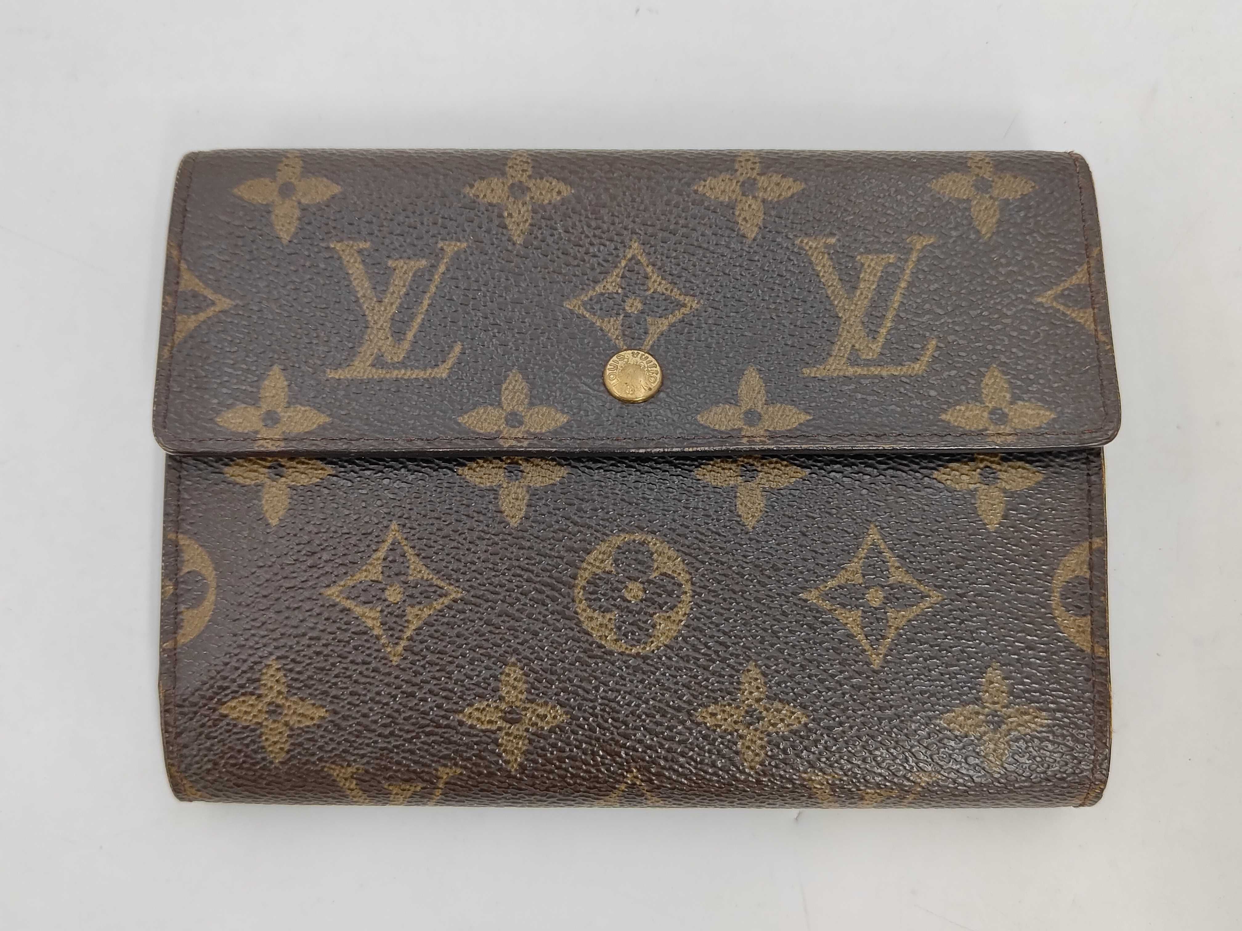 M61202 Monogram Portefeuille Tresor Etui Papier Wallet