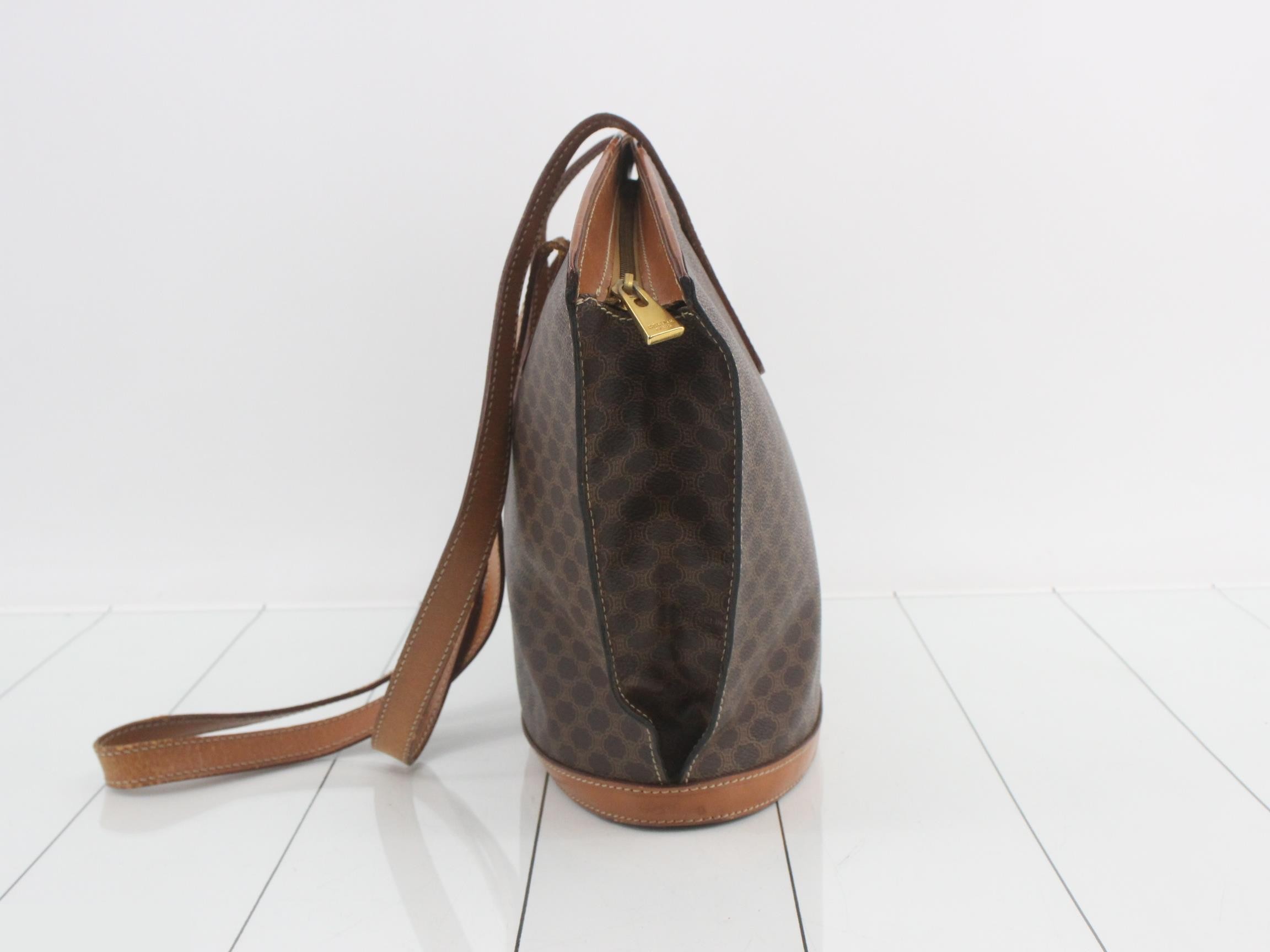 Triomphe Macadam Leather Handbag — view 4