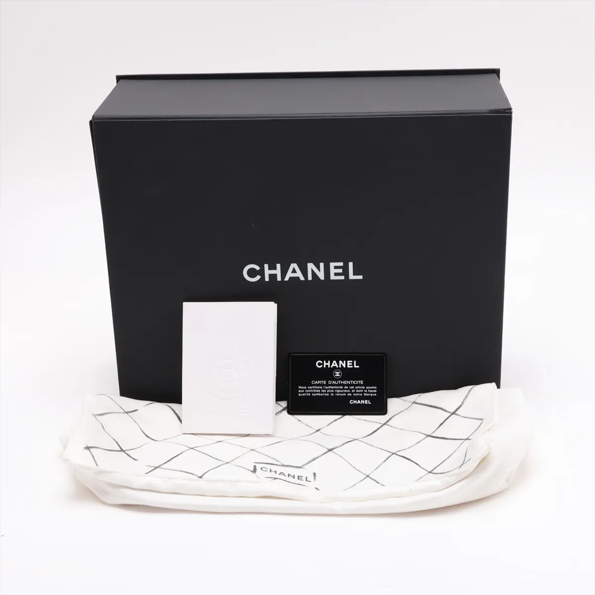 [Individually packaged] Chanel Matelassé 25 Caviar Skin Double Flap Double Chain Bag, Black with Gold Hardware, 30351939, Serial Number in the 30s, A01112 — view 11