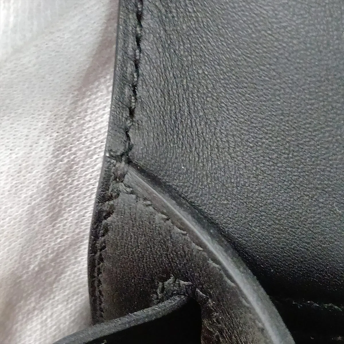 [Individually packaged] Hermes Pochette Kelly Swift Black Silver Hardware K: 2025 — view 13