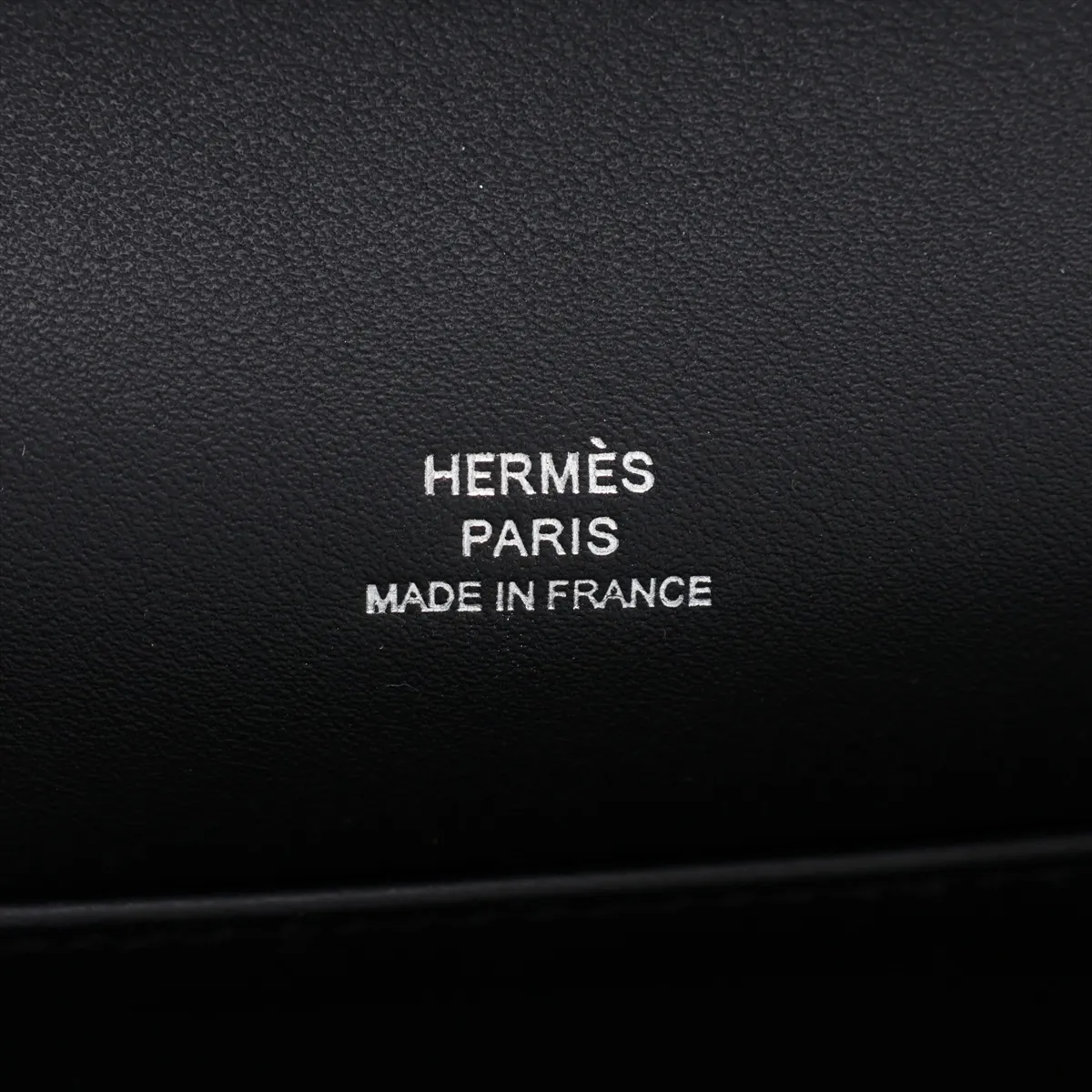 [Individually packaged] Hermes Pochette Kelly Swift Black Silver Hardware K: 2025 — view 8