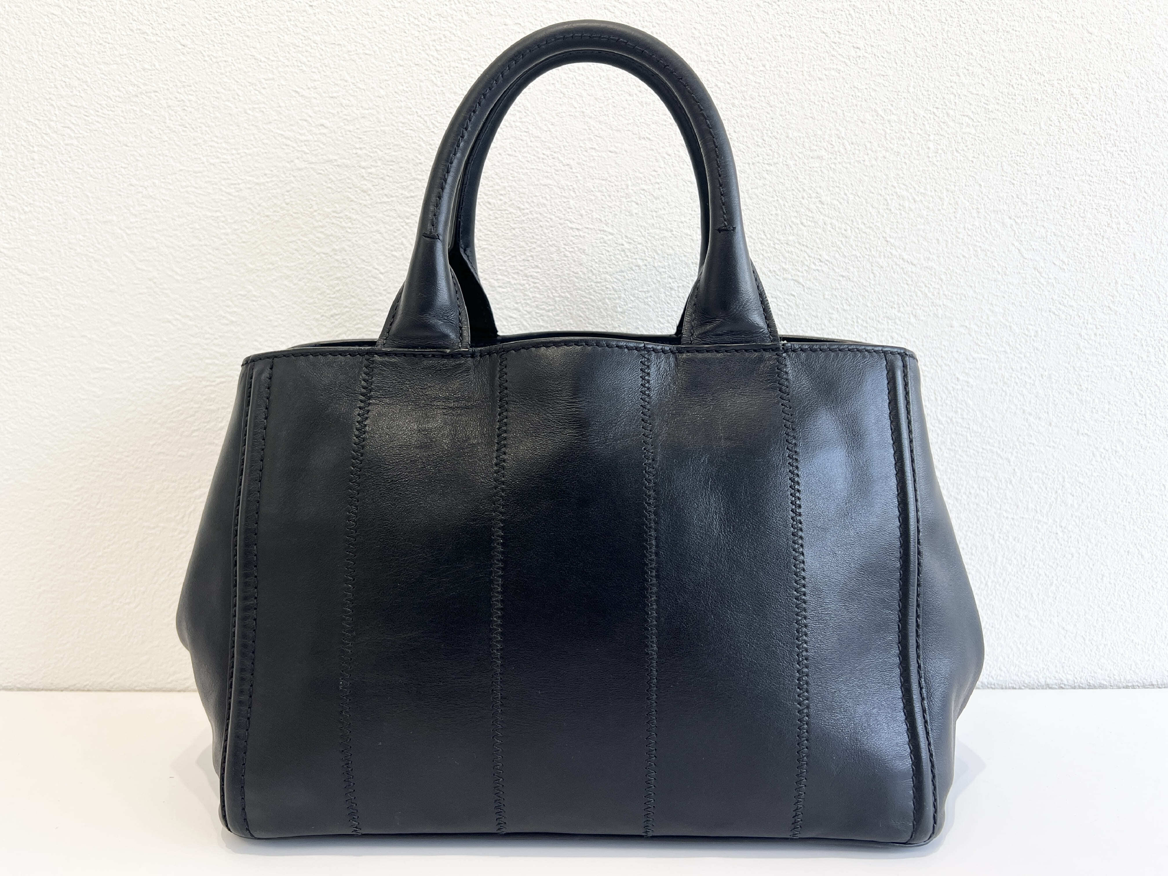 Canapa Triangle Logo All-Leather Handbag — view 3
