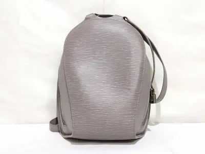 Epi Leather Backpack, Mavion Lilac, M5223B
