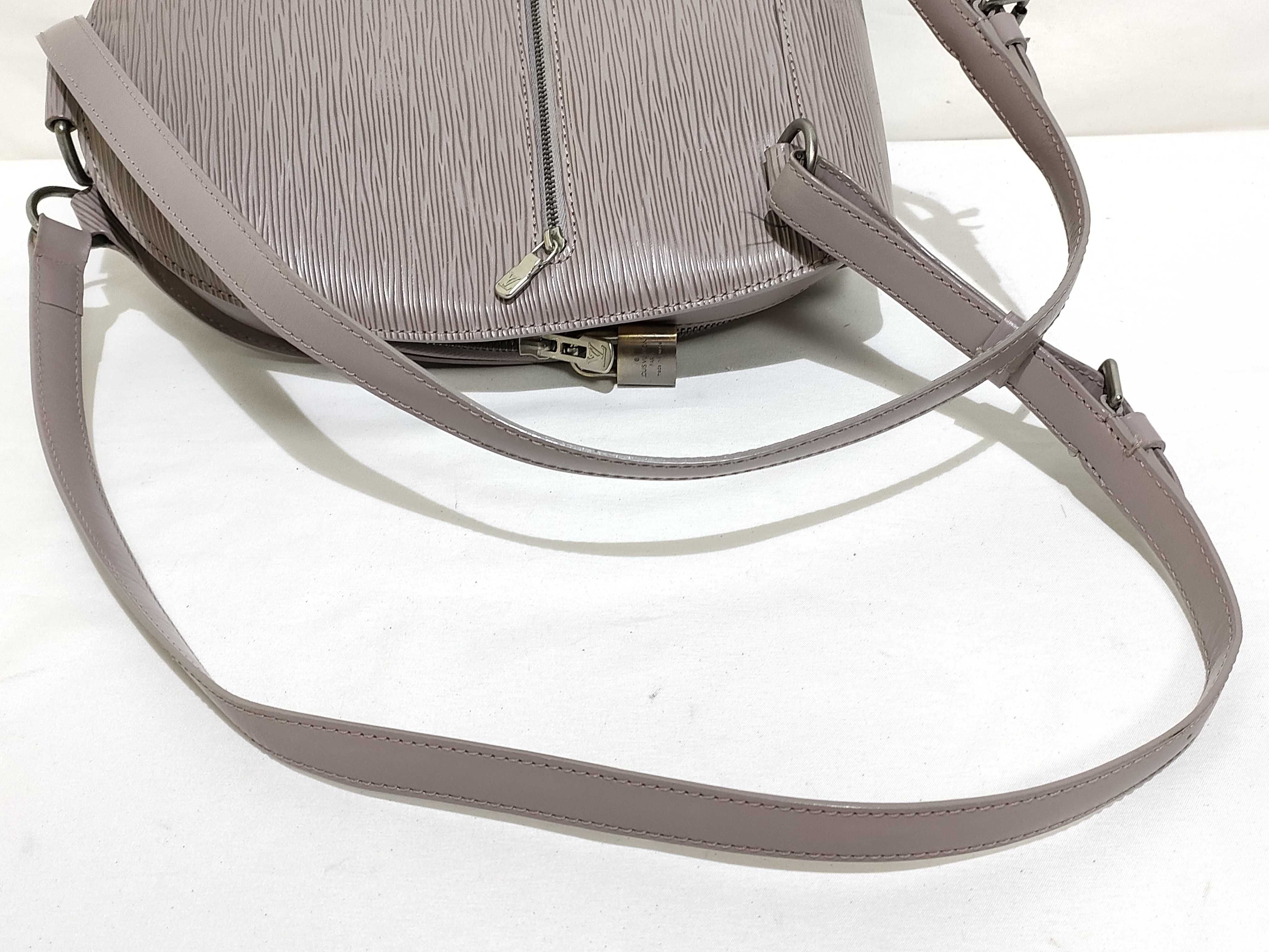 Epi Leather Backpack, Mavion Lilac, M5223B — view 3