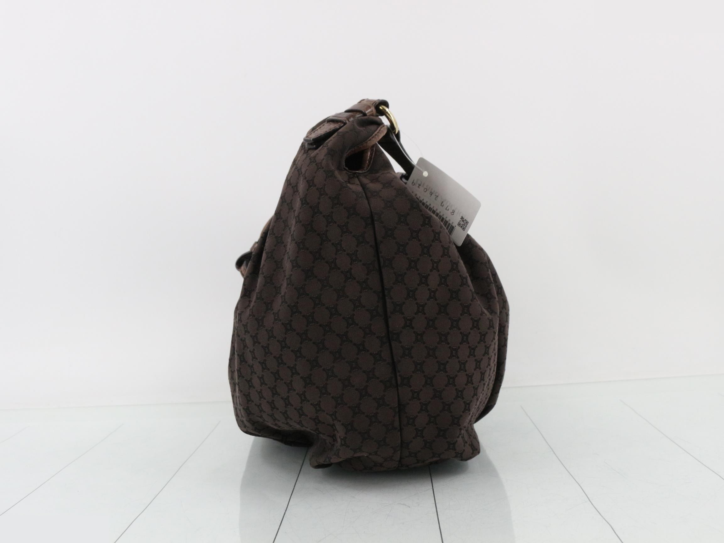 Canvas crocodile shoulder bag — view 4