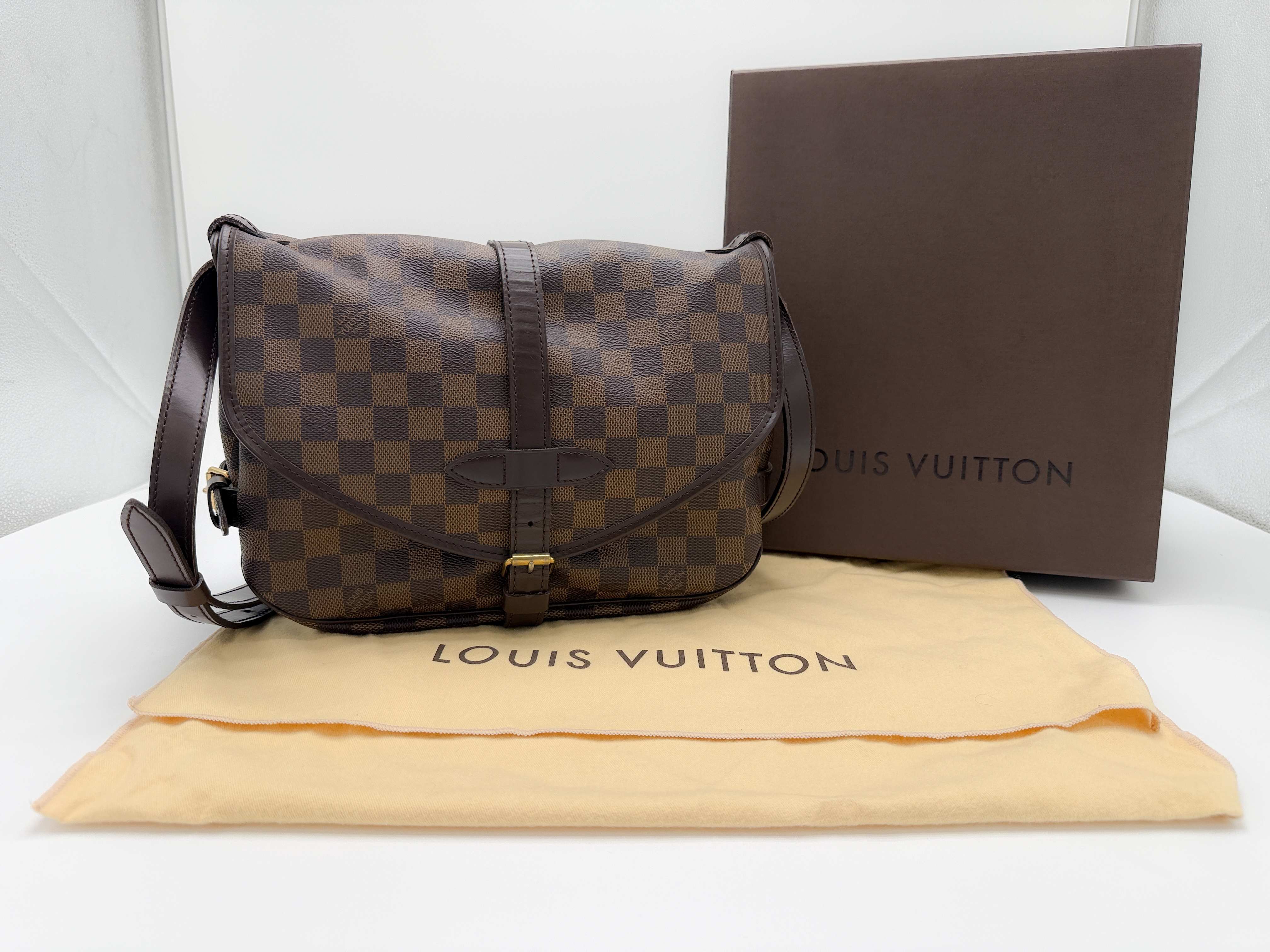 Damier N48081 Saumur 30 SP Order MB1026 Shoulder Bag