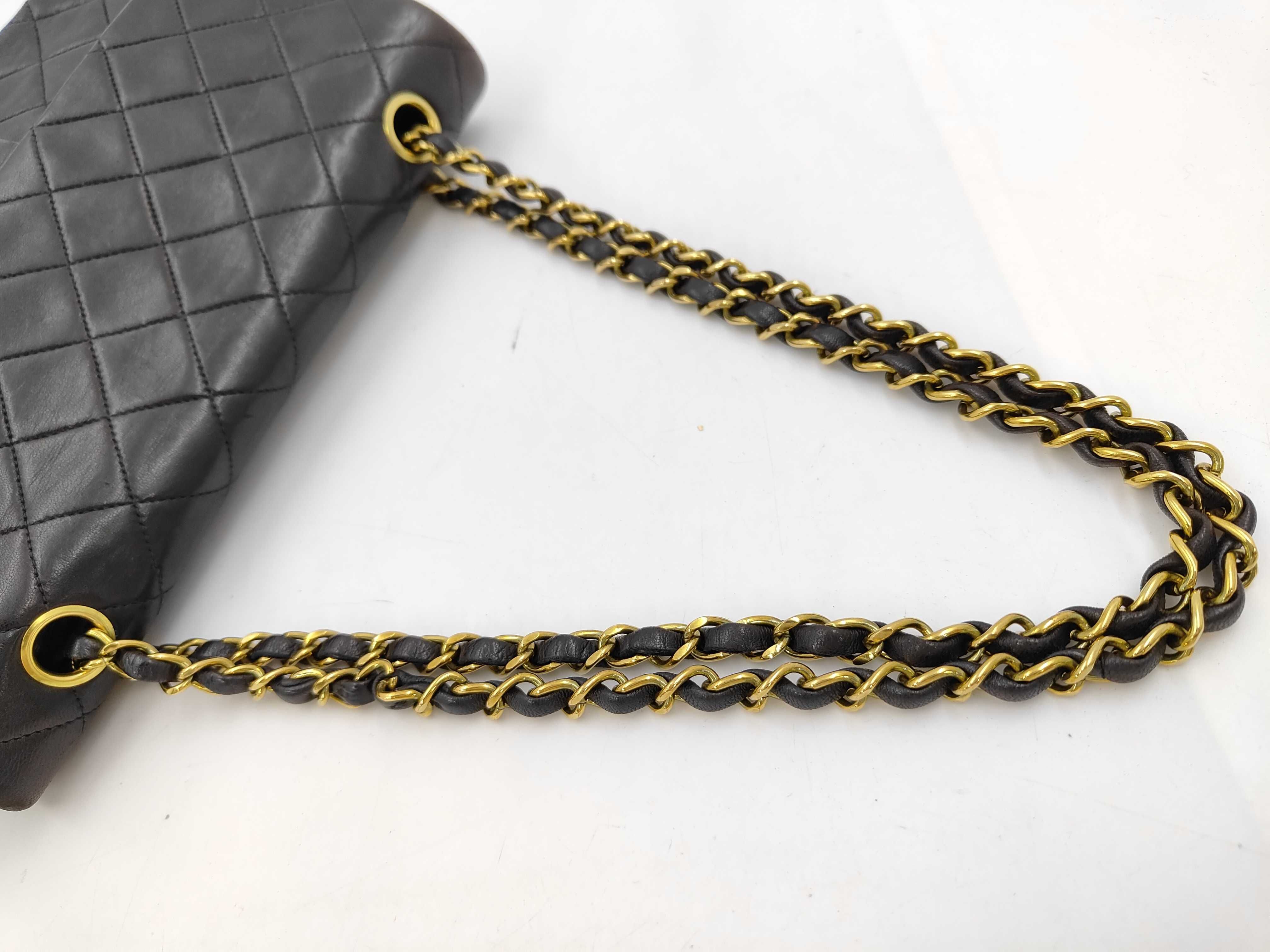 Matelassé 25 Chain Shoulder Bag, Black, Unit No. 2 — view 3