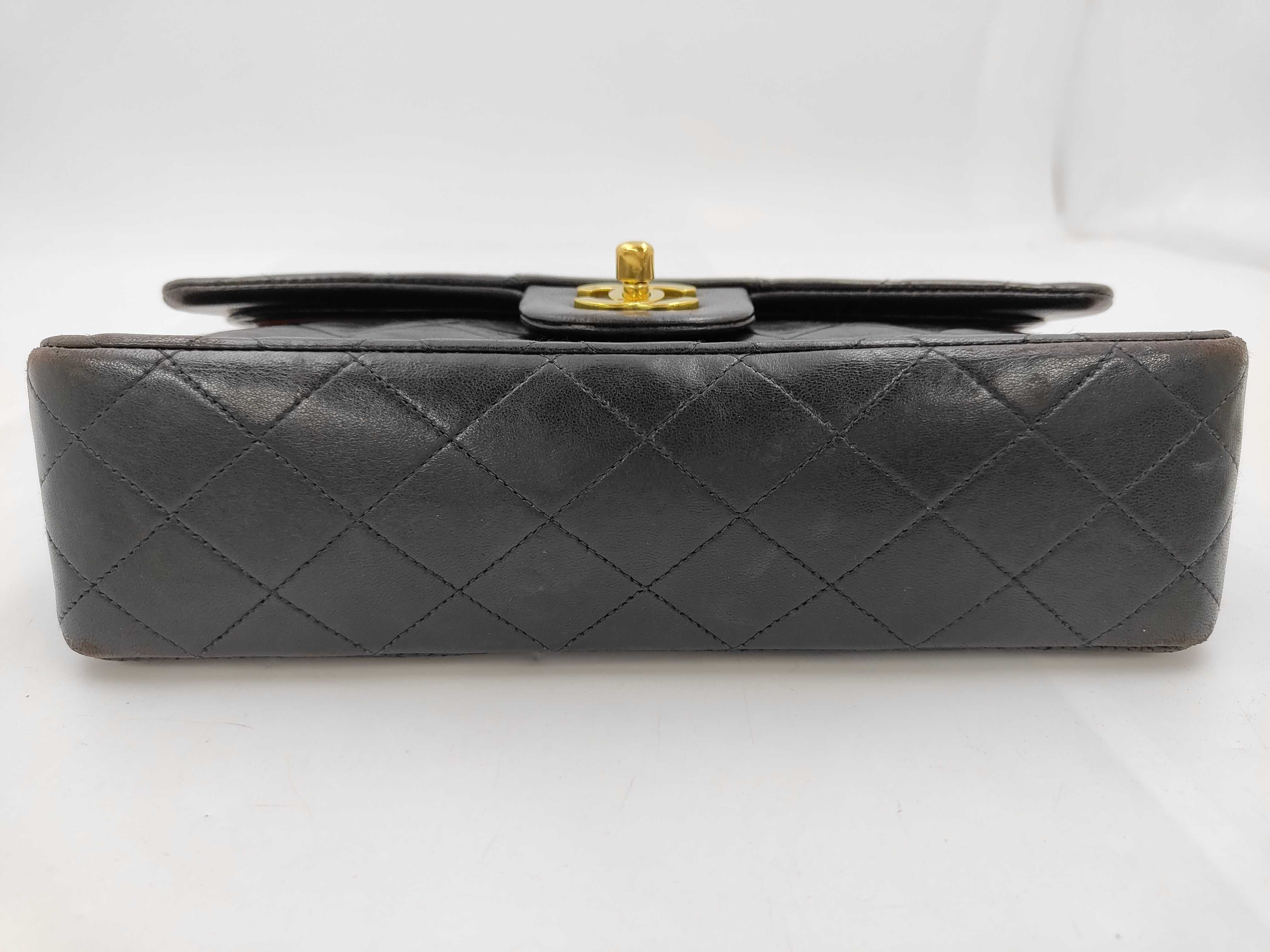 Matelassé 25 Chain Shoulder Bag, Black, Unit No. 2 — view 6