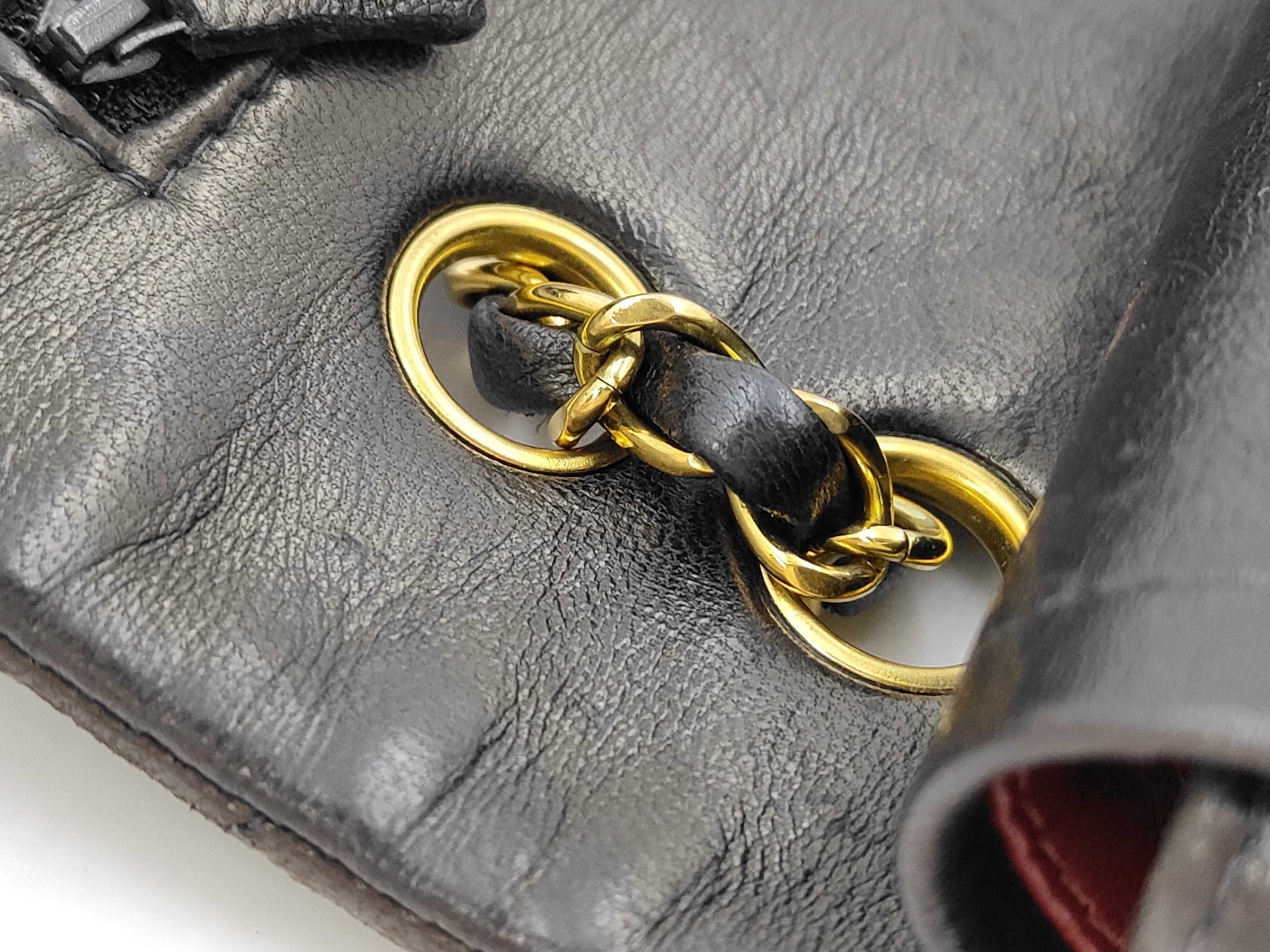 Matelassé 25 Chain Shoulder Bag, Black, Unit No. 2 — view 8