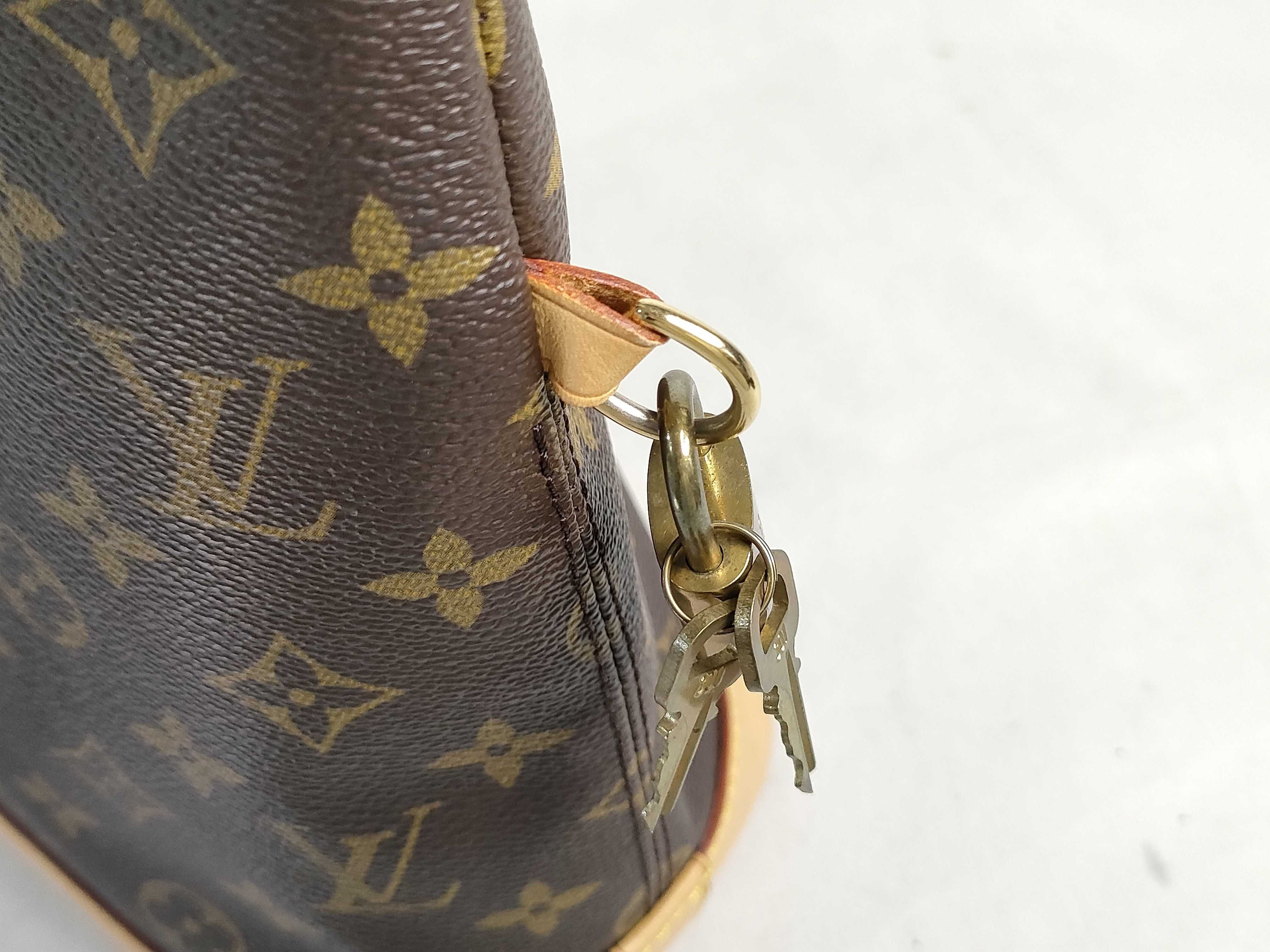 Monogram Lockit M40102 SP0056 Brown Handbag — view 14
