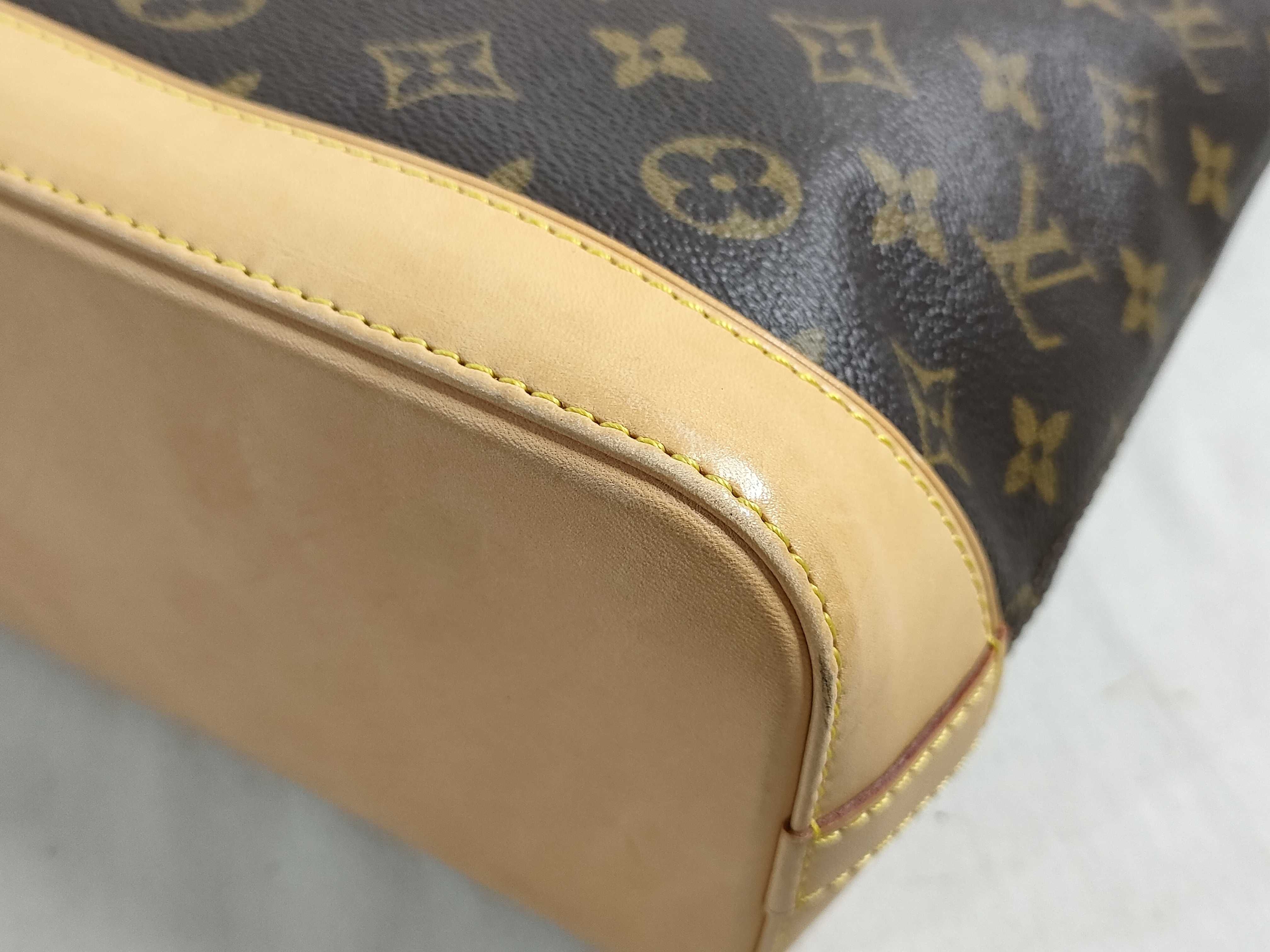 Monogram Lockit M40102 SP0056 Brown Handbag — view 6
