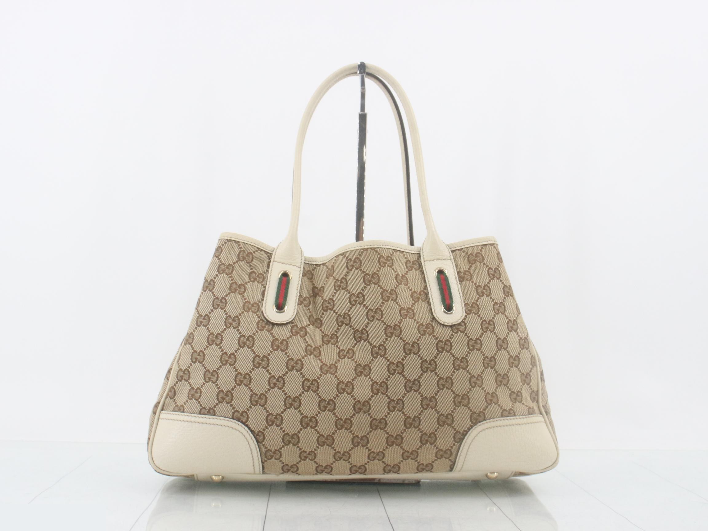 Canvas Tote Bag, Princy Ribbon, 163805, 2123 — view 2