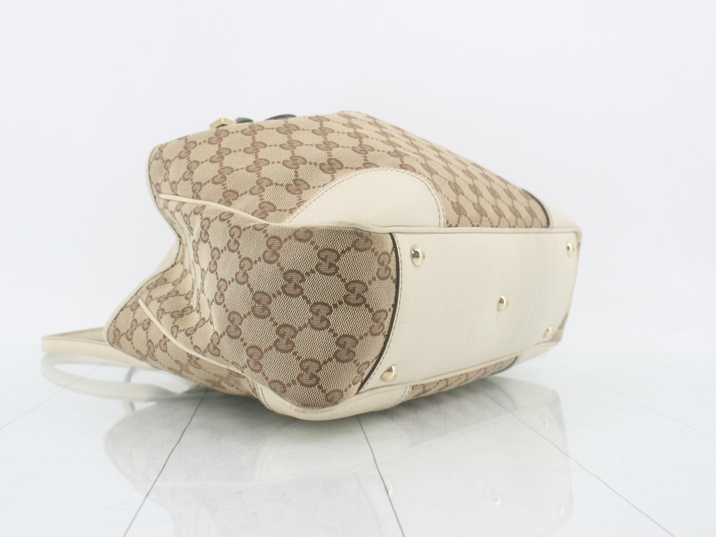 Canvas Tote Bag, Princy Ribbon, 163805, 2123 — view 5