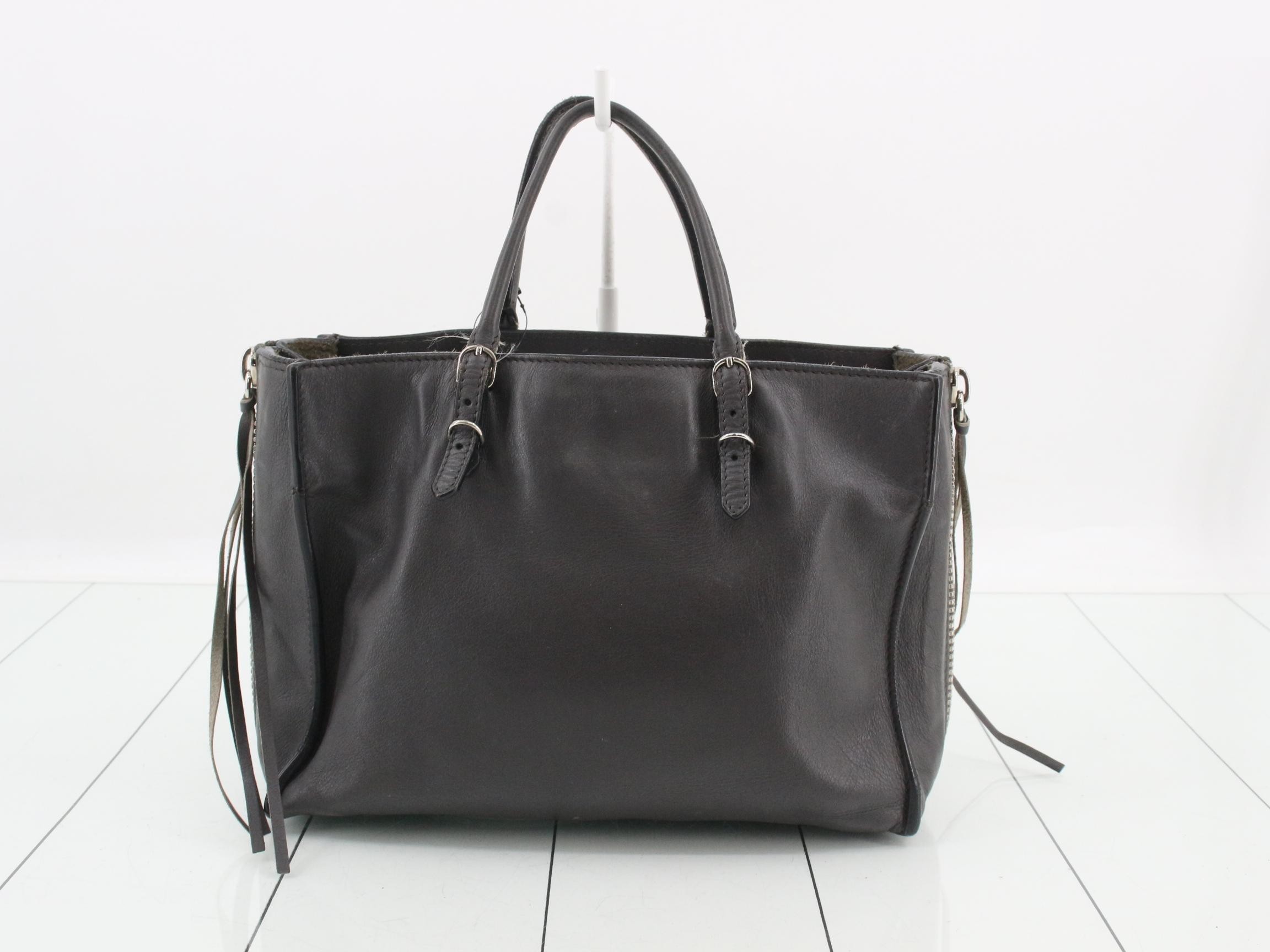 Paper mini handbag; strap and mirror missing. — view 2