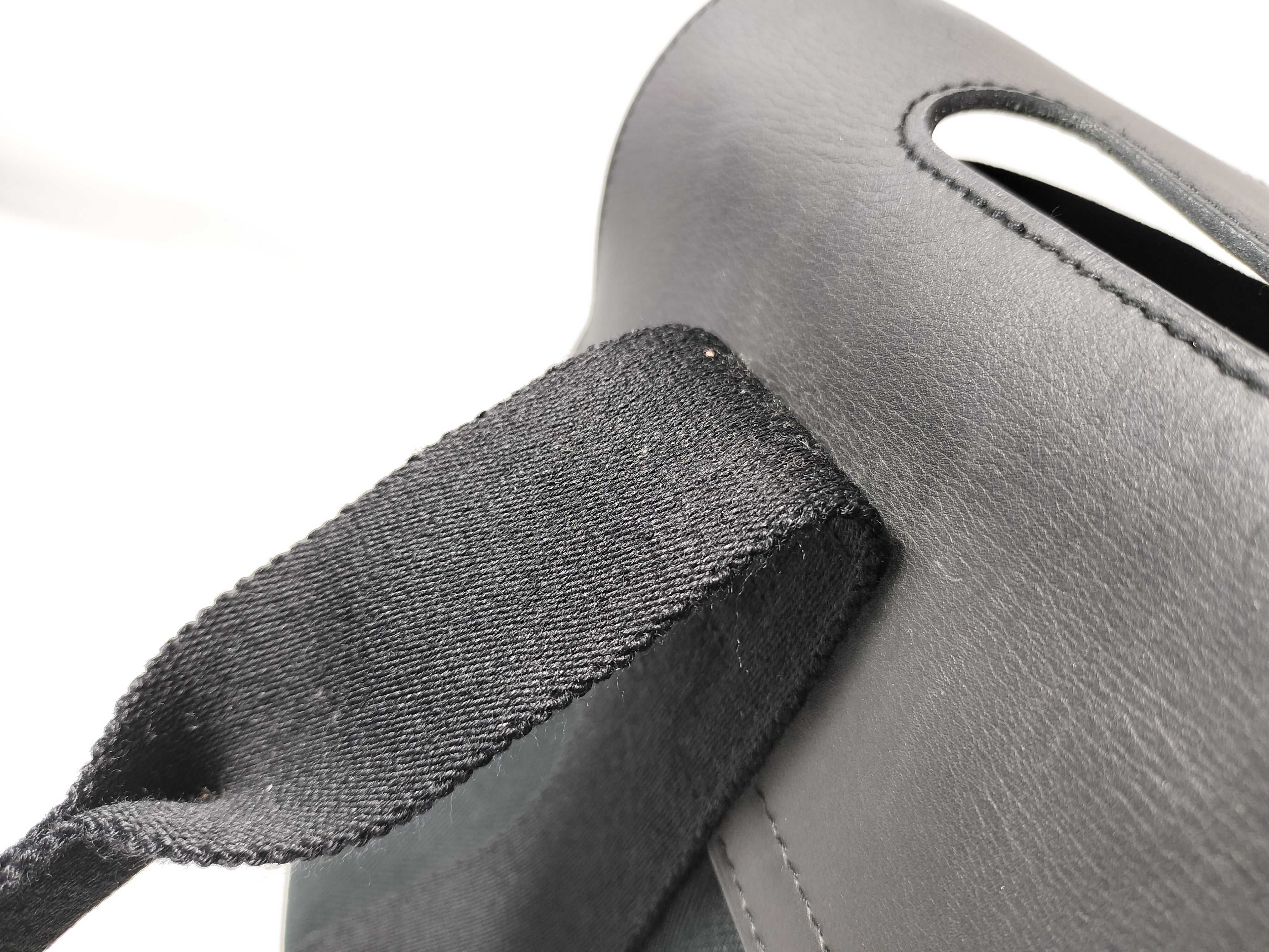 Valparaiso PM Toile Chevron Black Pouch Handbag — view 12