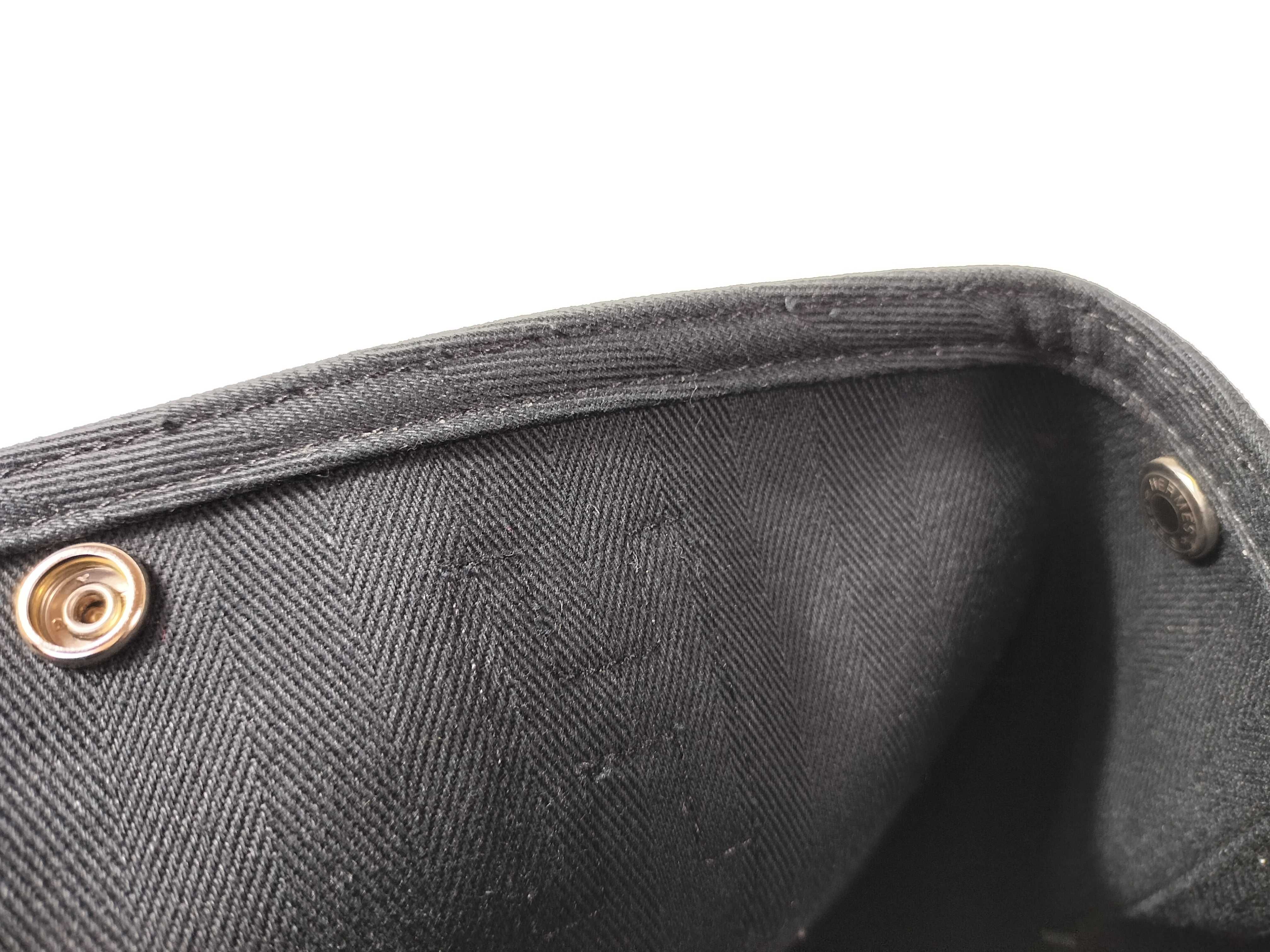 Valparaiso PM Toile Chevron Black Pouch Handbag — view 8