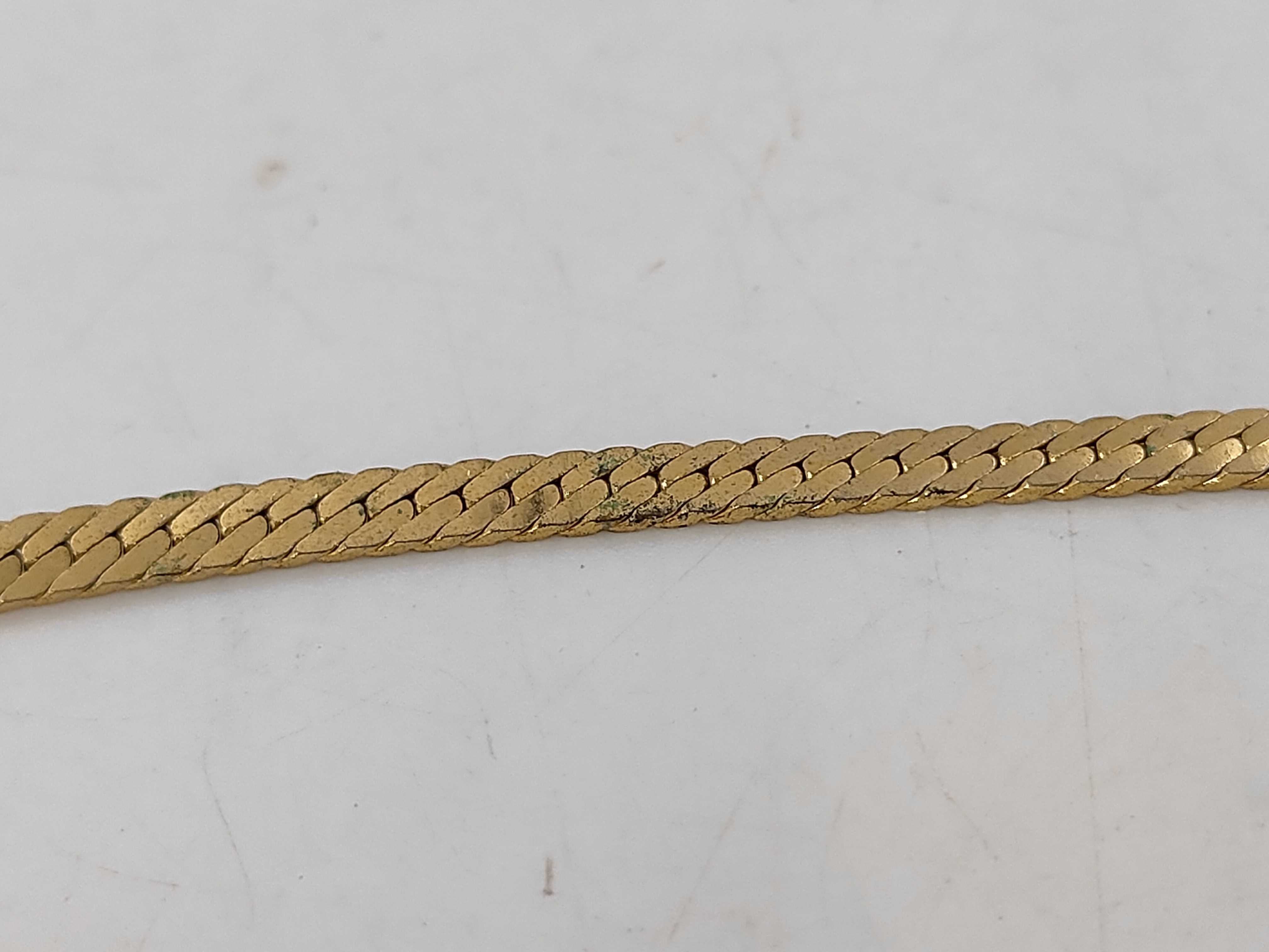 Necklace with G Logo and Jewel Design — view 5