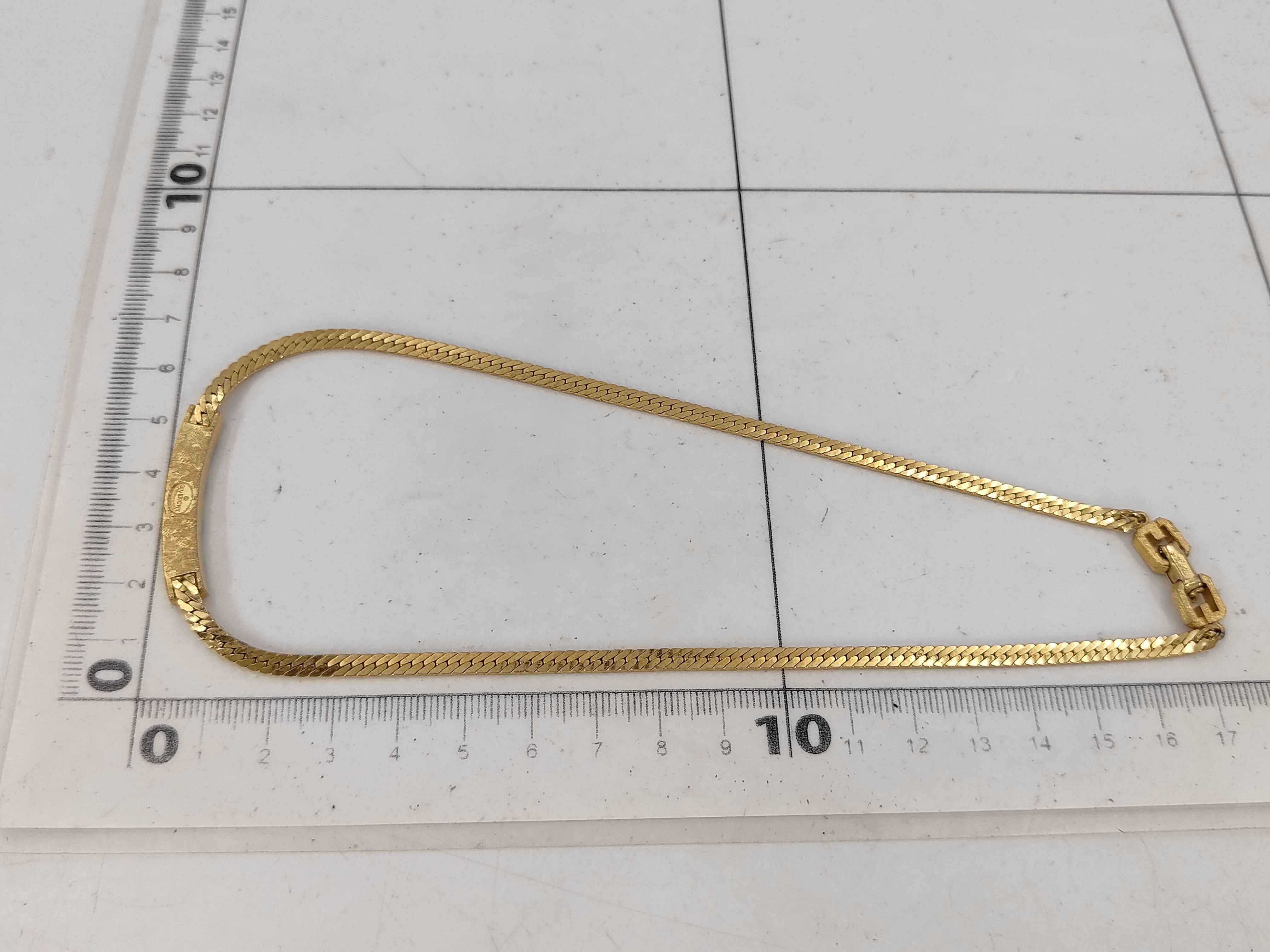 Necklace with G Logo and Jewel Design — view 6