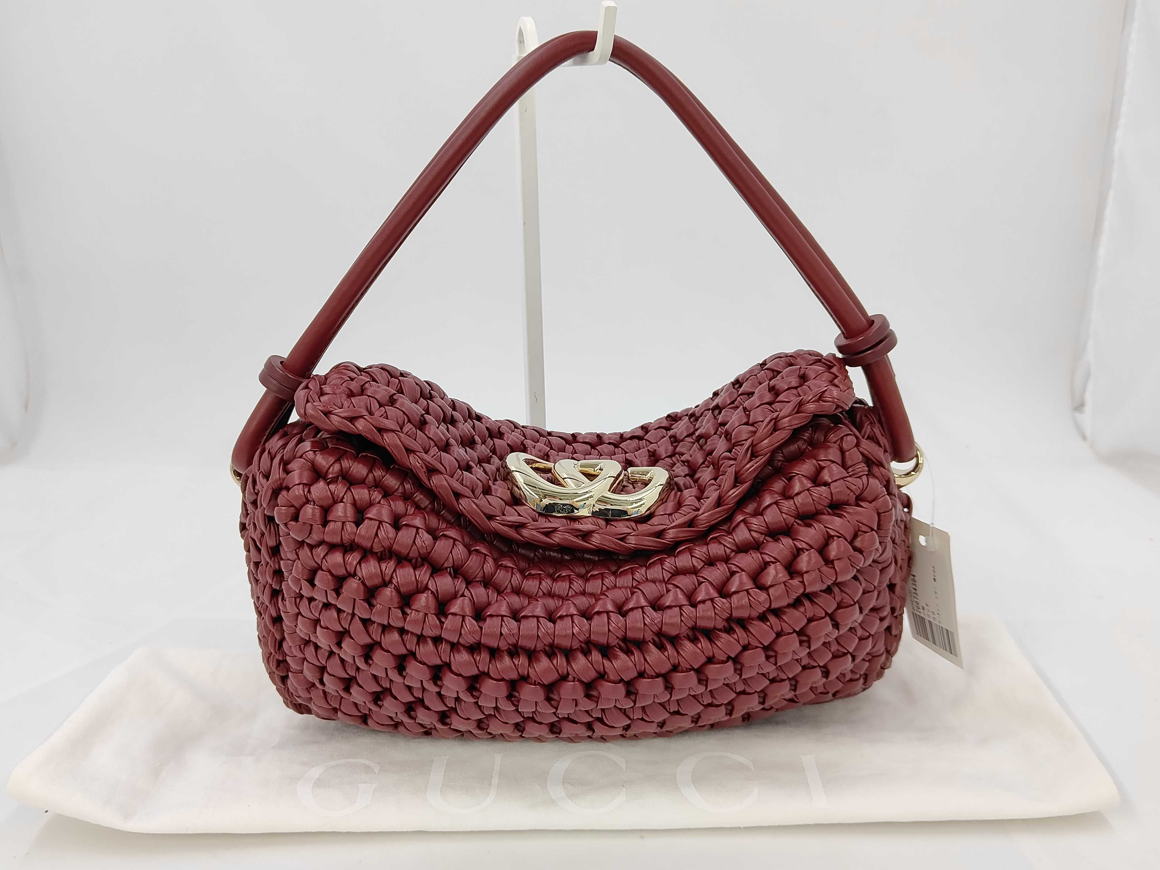 Marmont Leather Braided Handbag