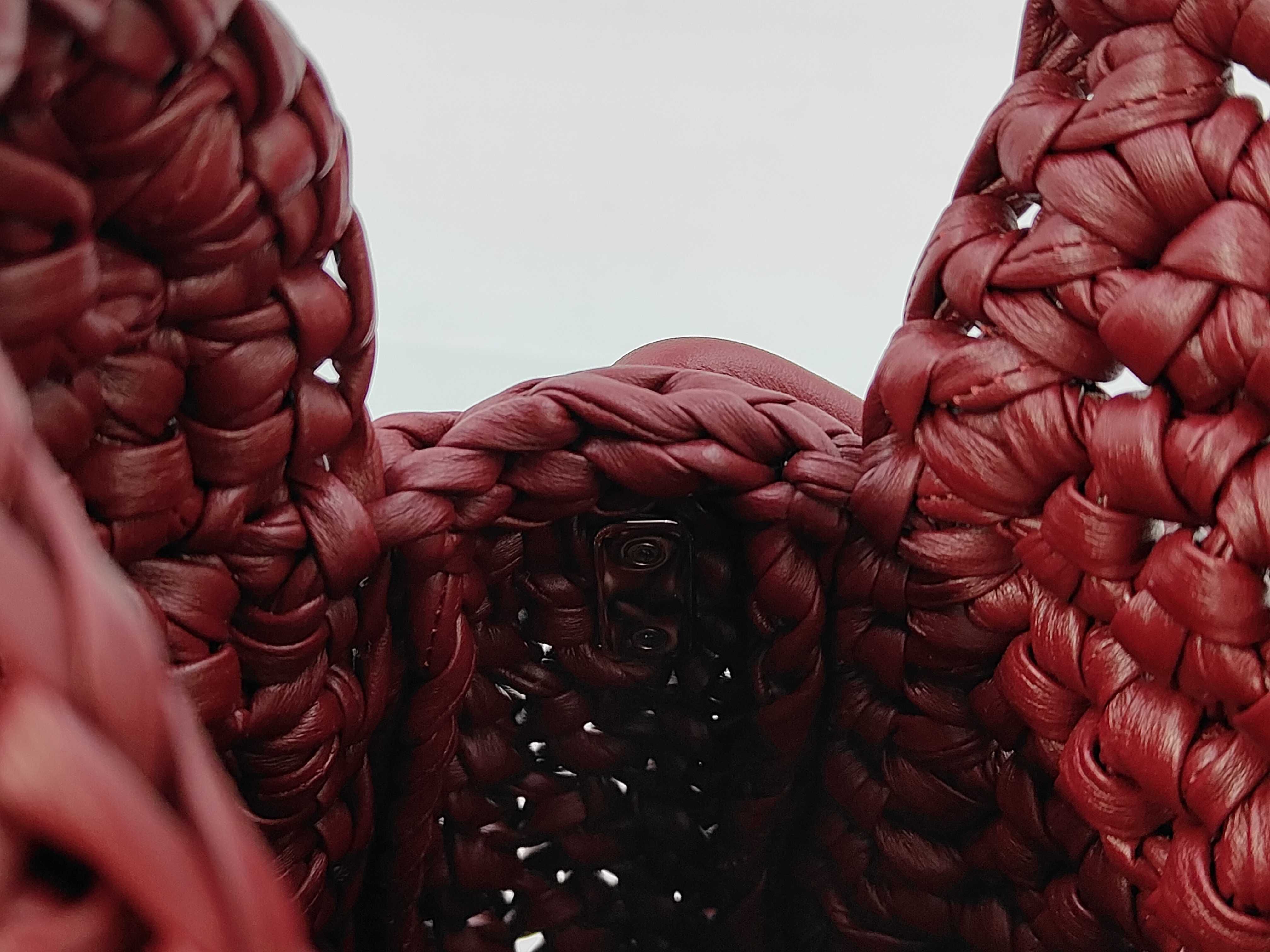 Marmont Leather Braided Handbag — view 10