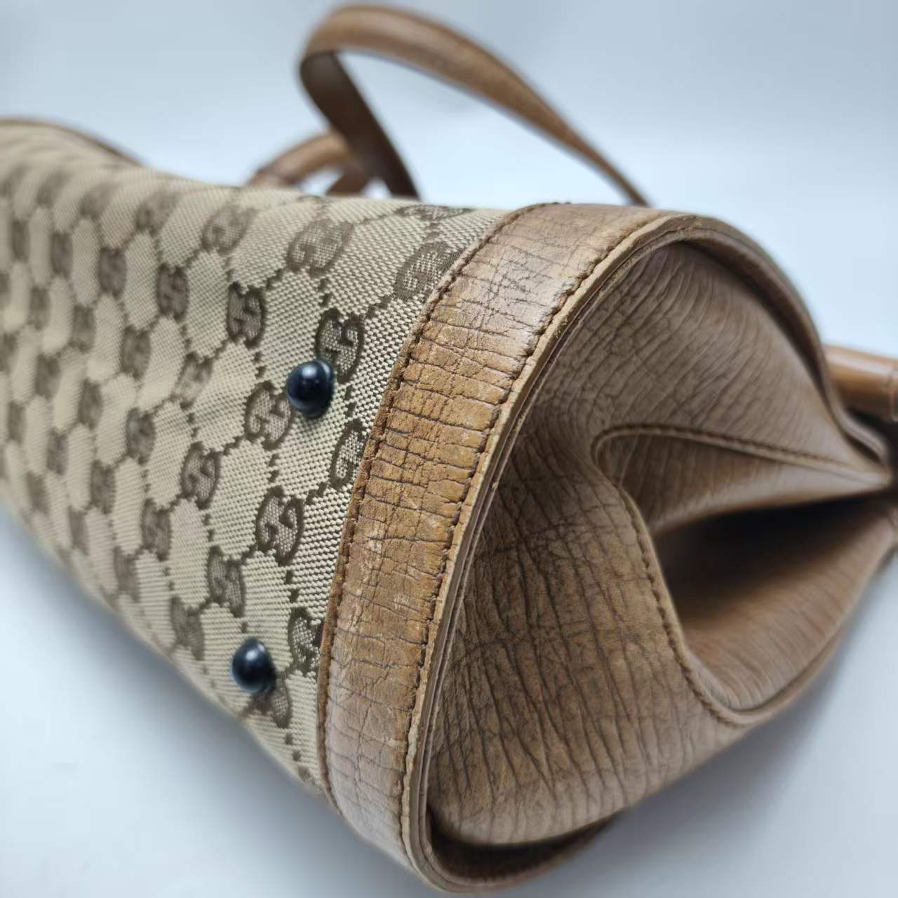 【*Shipped from: China*】GUCCI Canvas Handbag 111713 — view 4