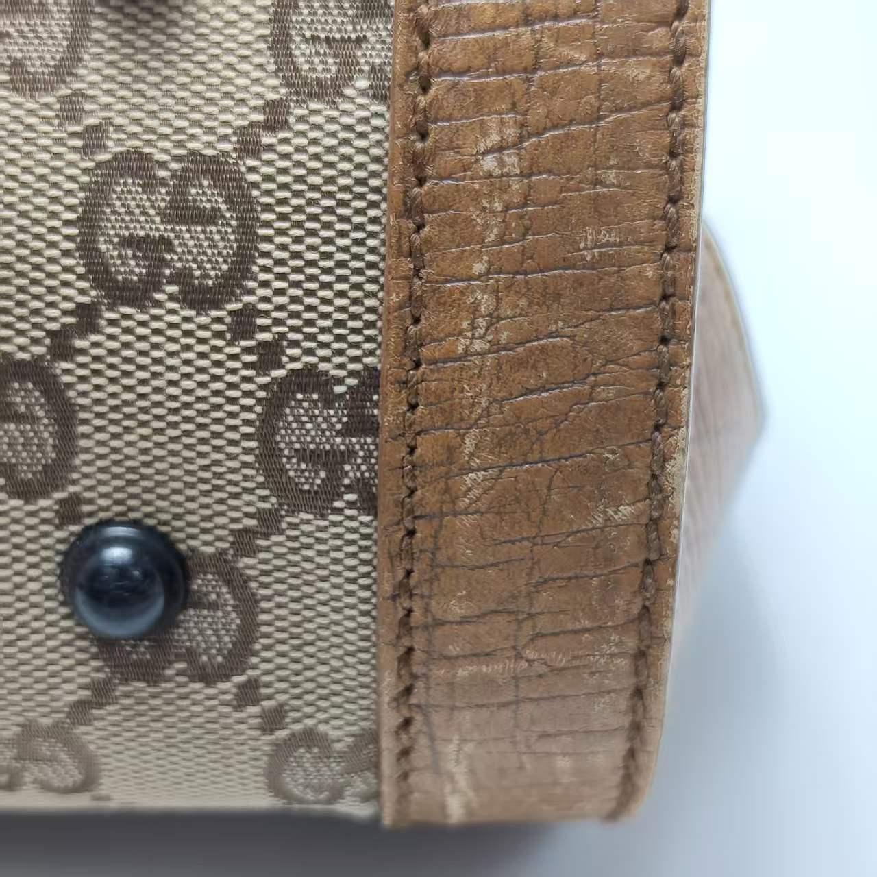 【*Shipped from: China*】GUCCI Canvas Handbag 111713 — view 8