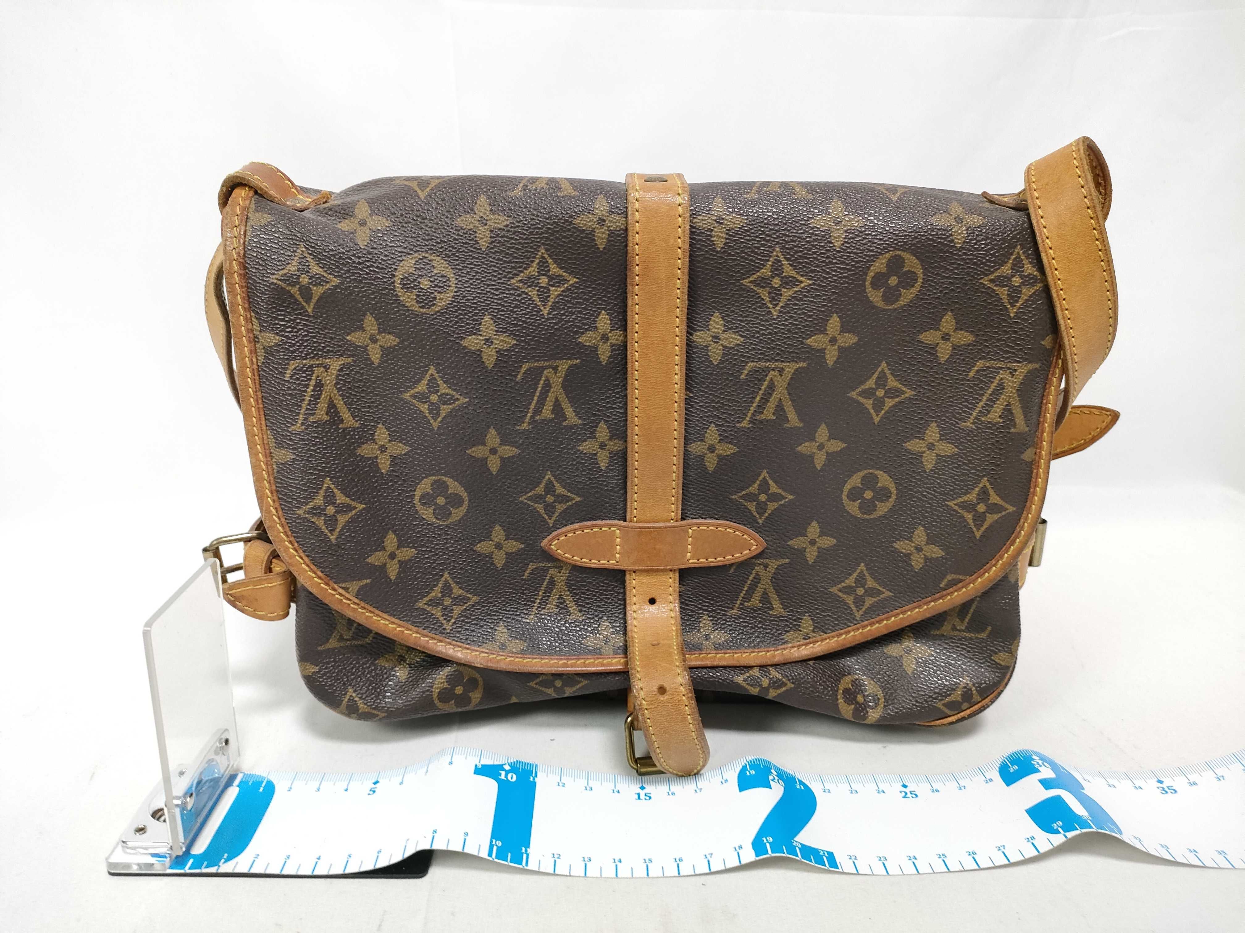 Monogram Louis Vuitton Monogram Saumur Shoulder Bag — view 2