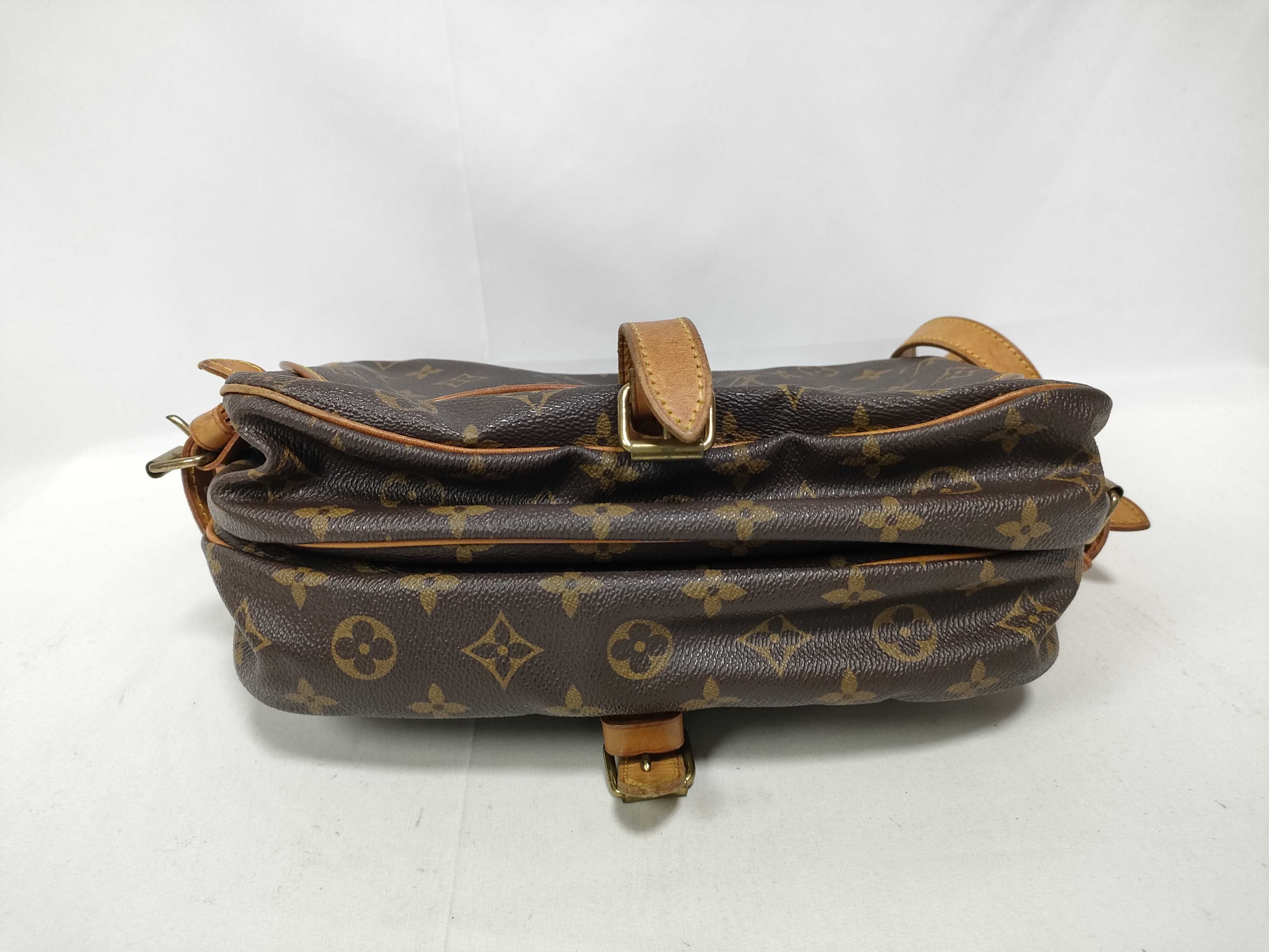 Monogram Louis Vuitton Monogram Saumur Shoulder Bag — view 3